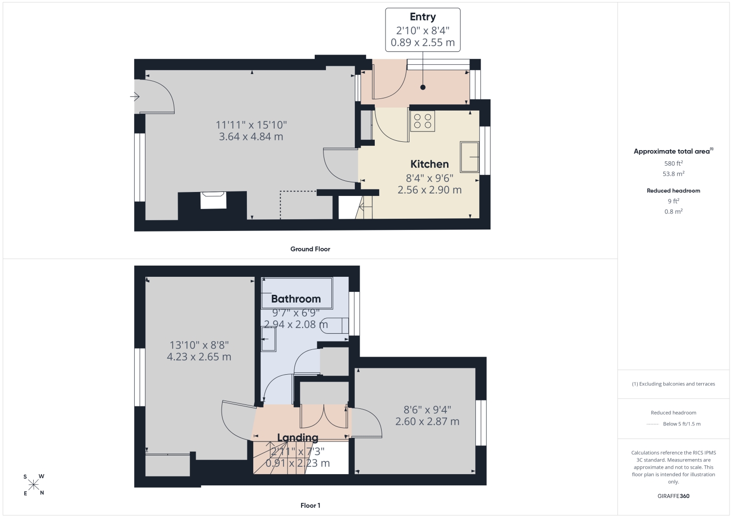 14, Church Street, Pershore floorplan