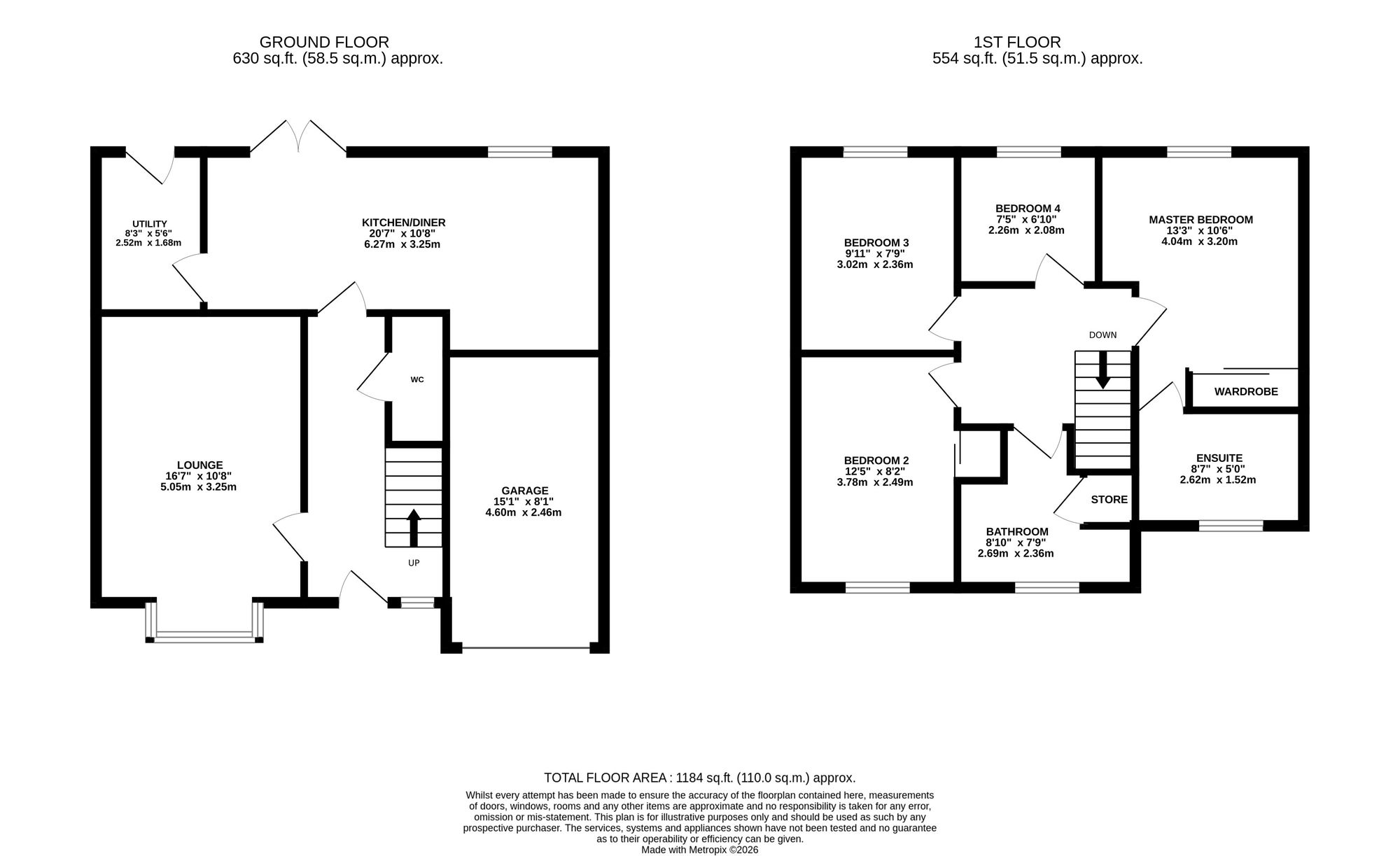 23 McKelvey Way, Crewe floorplan