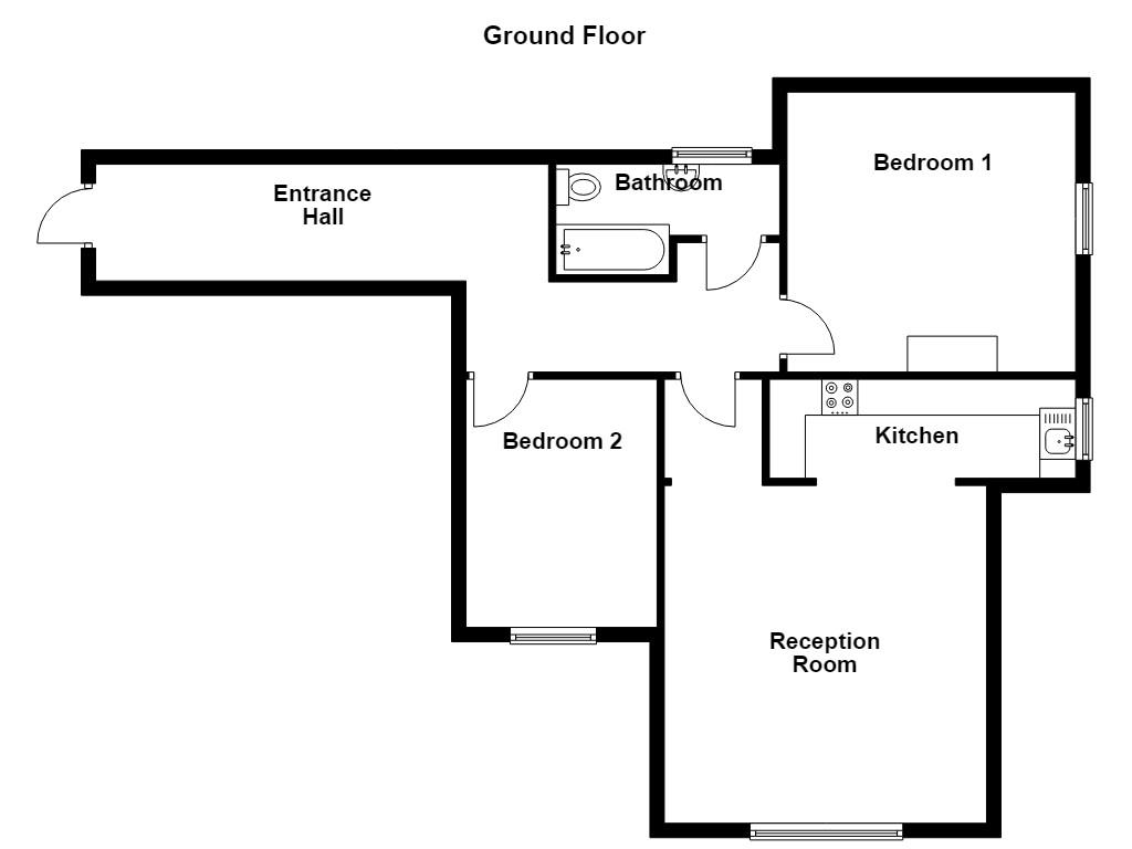 Apartment 9 Oaklands Lodge, Hospital Road, Swinton floorplan