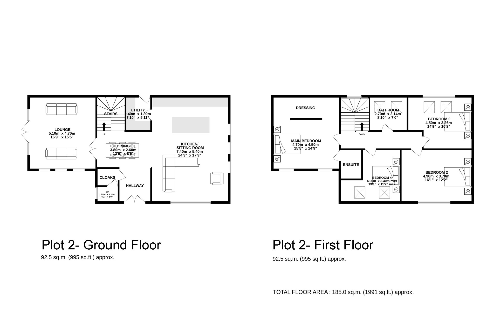 Plot 2b The Briars, 116 High Street, Bolton floorplan