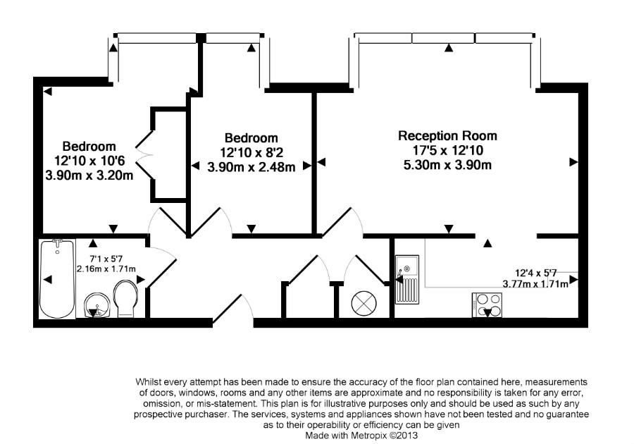 3, Richmond Court, Fleet floorplan