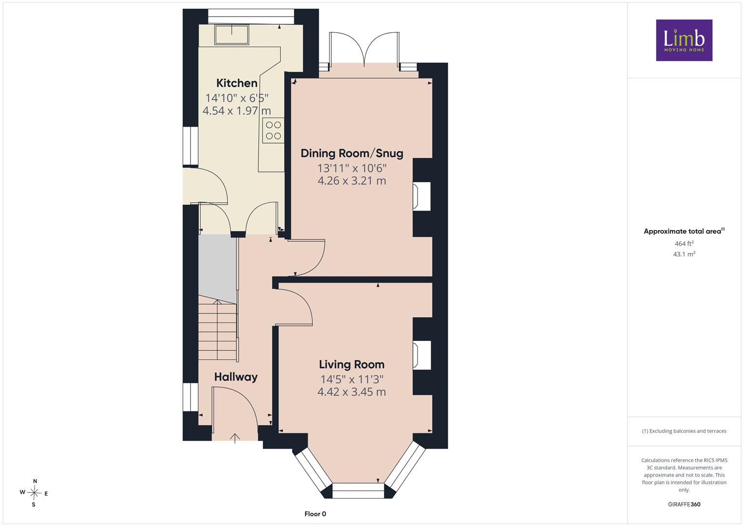 47, Ingleton Avenue, Hull floorplan