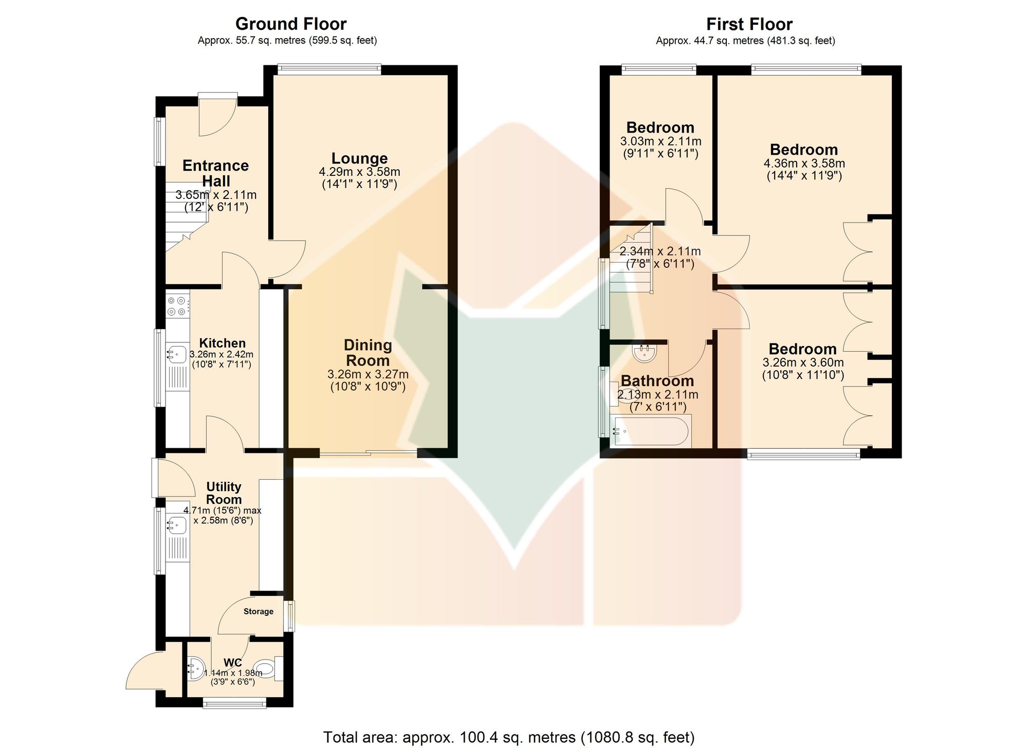6 Ings Lane, Doncaster floorplan
