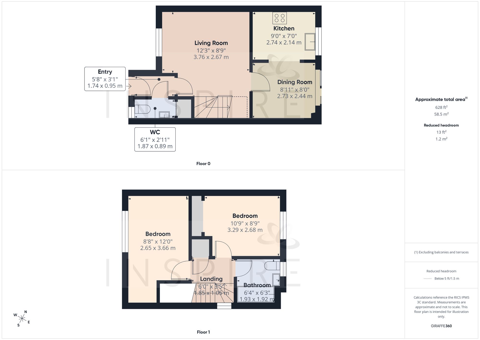 13 Bassett Road, Crawley floorplan