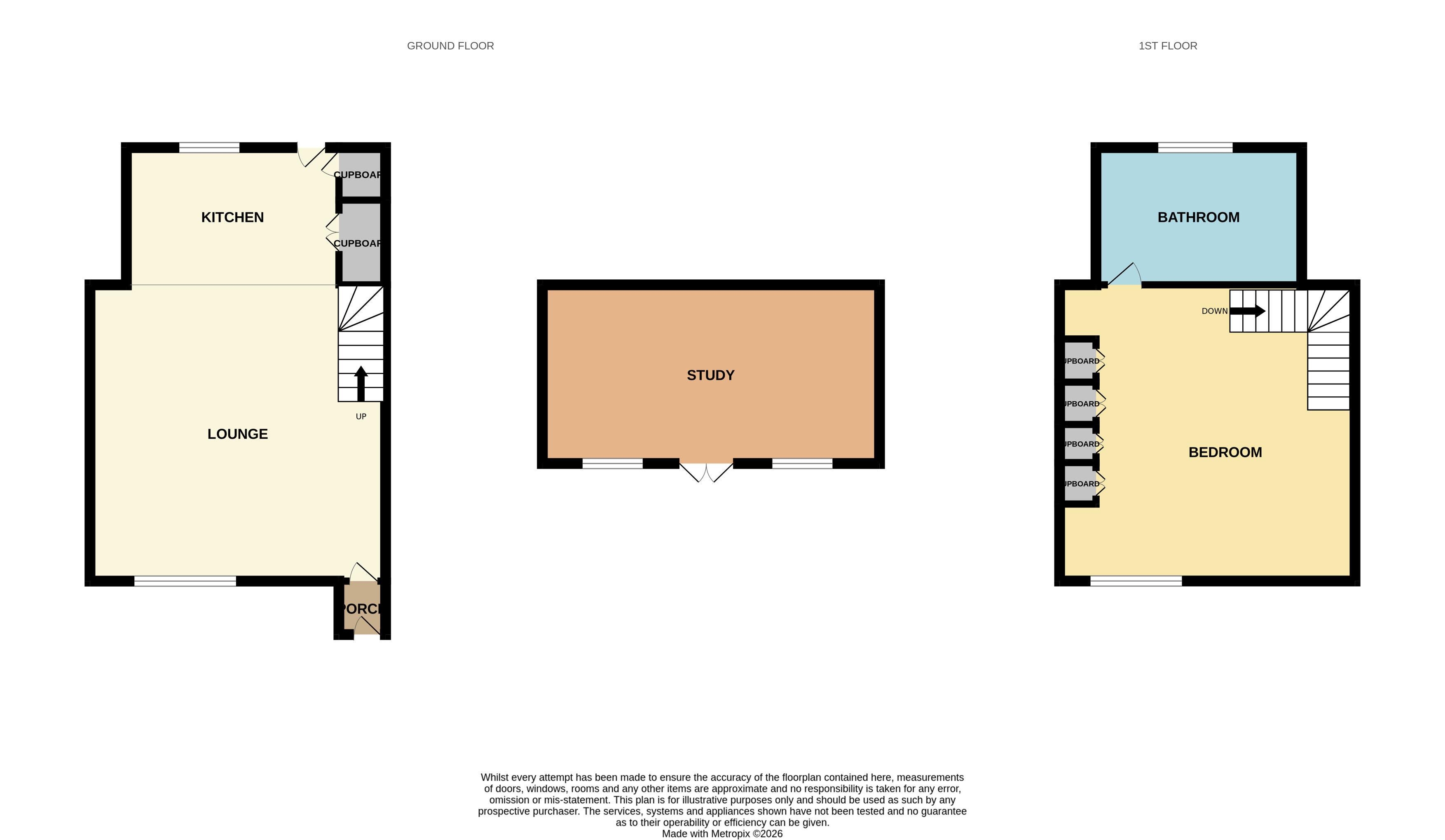 Beam Cottage, 3, Nuneaton Road, Atherstone floorplan