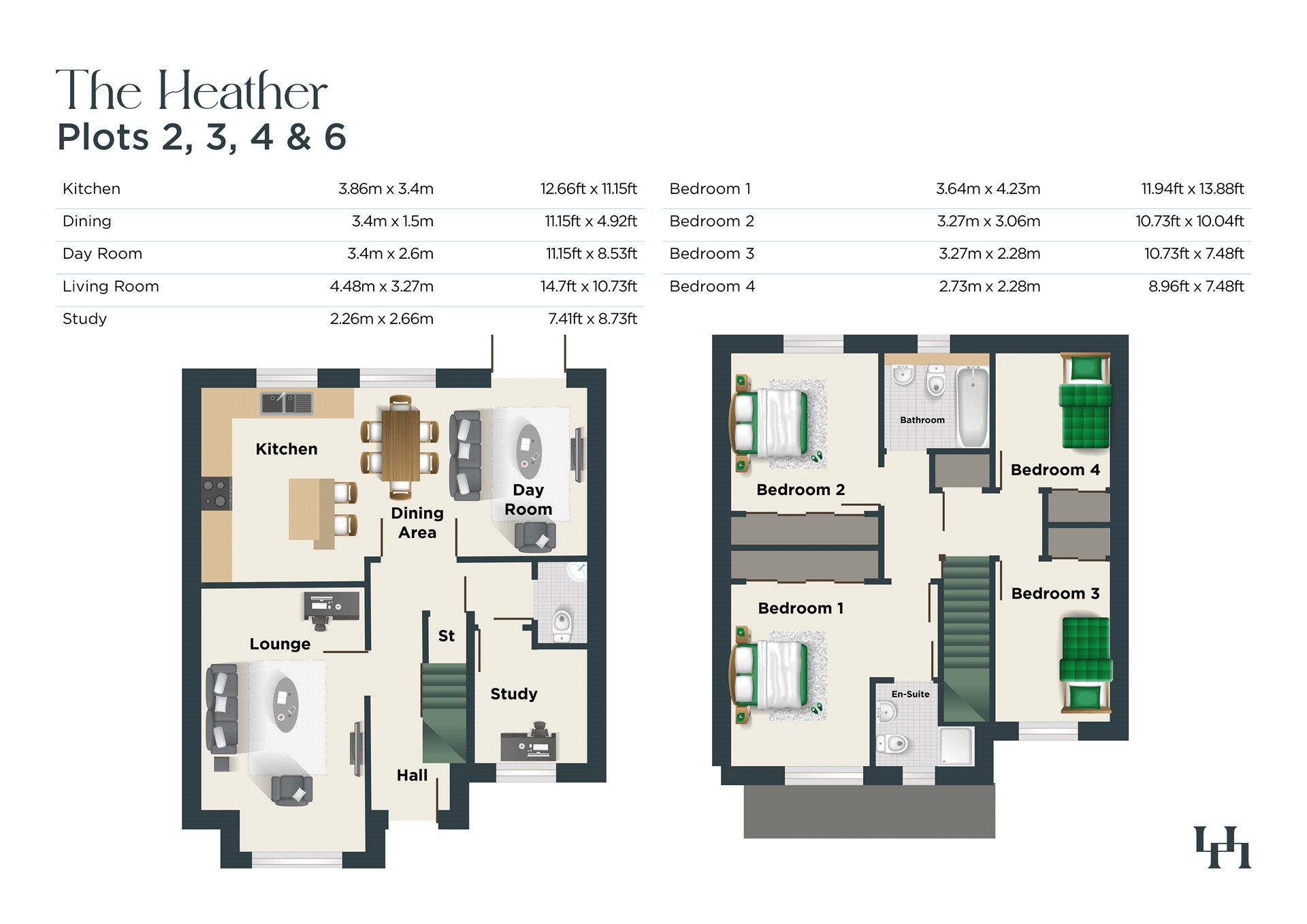 Plot 2, The Heather, Hillcrest,, Hillcrest, Liskeard floorplan