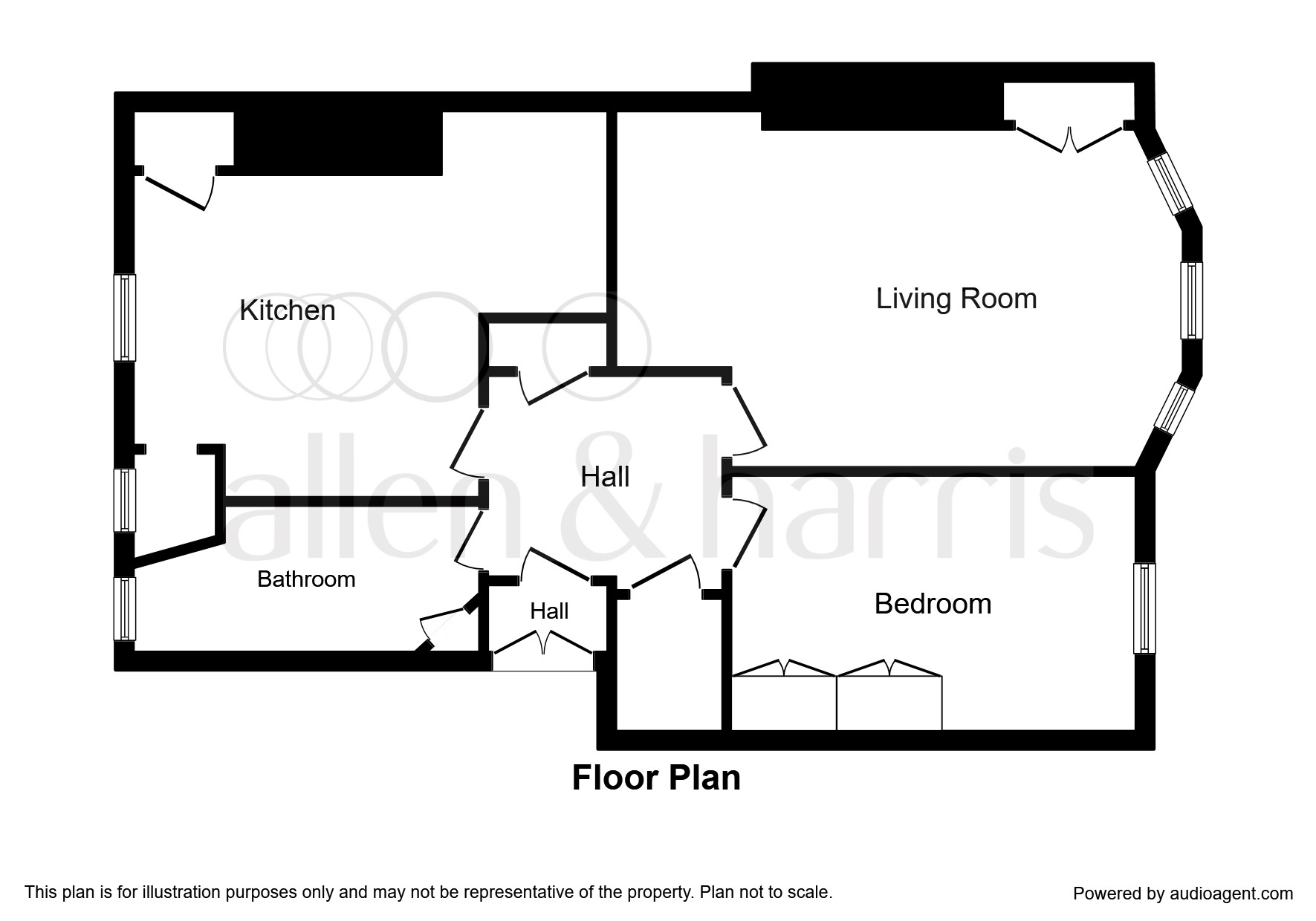 1 Bedrooms Flat for sale in Kings Park Road, Mount Florida, Glasgow G44
