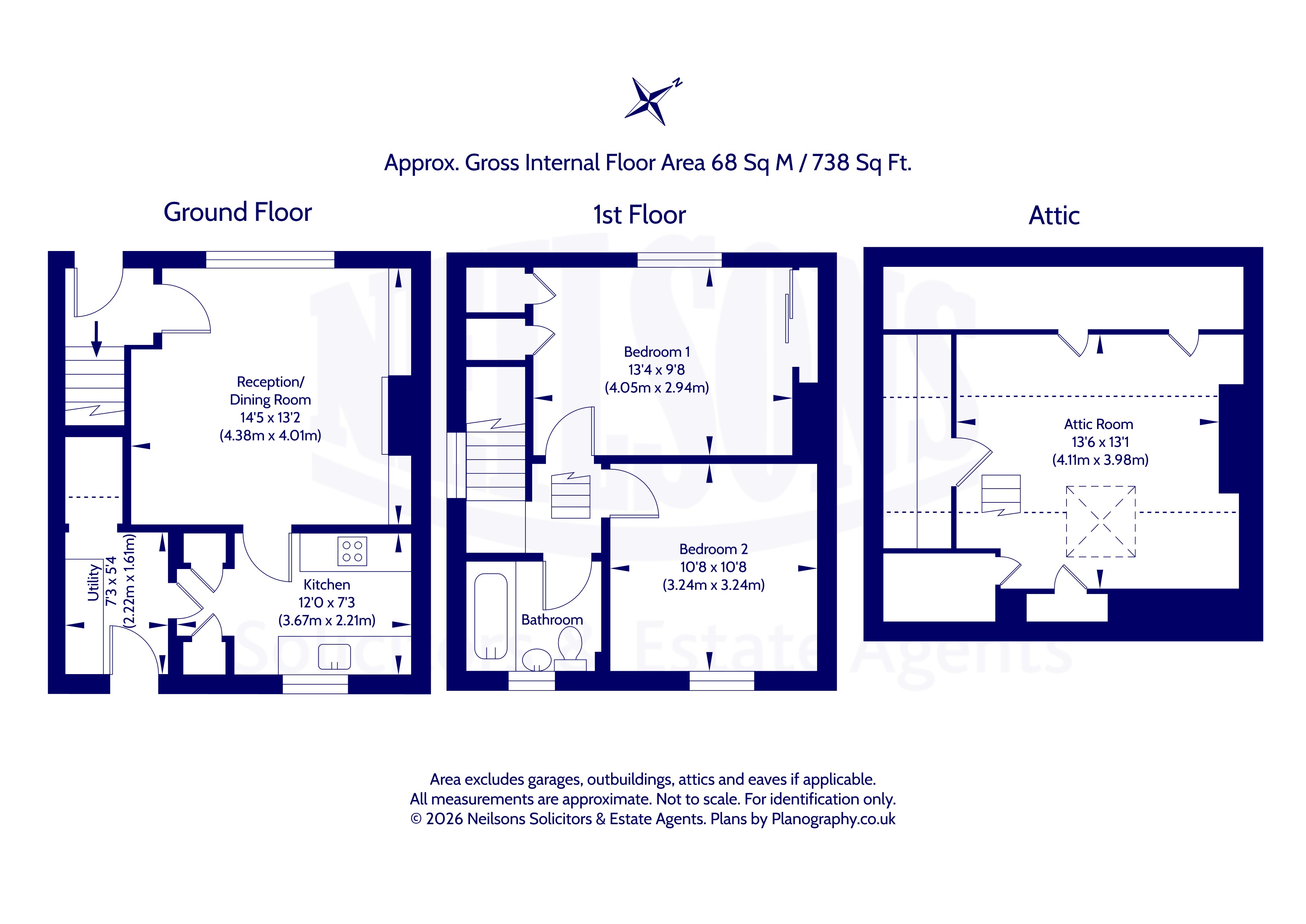 43, Clermiston Green, Edinburgh floorplan