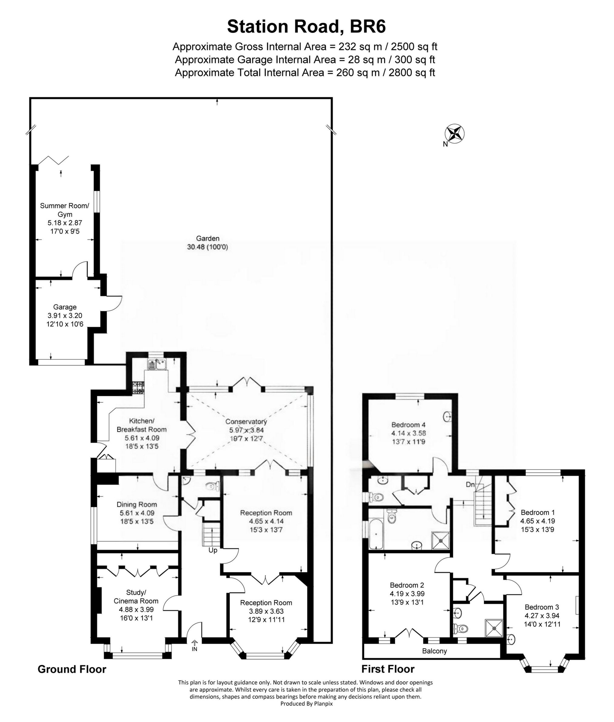 19, Station Road, Orpington floorplan