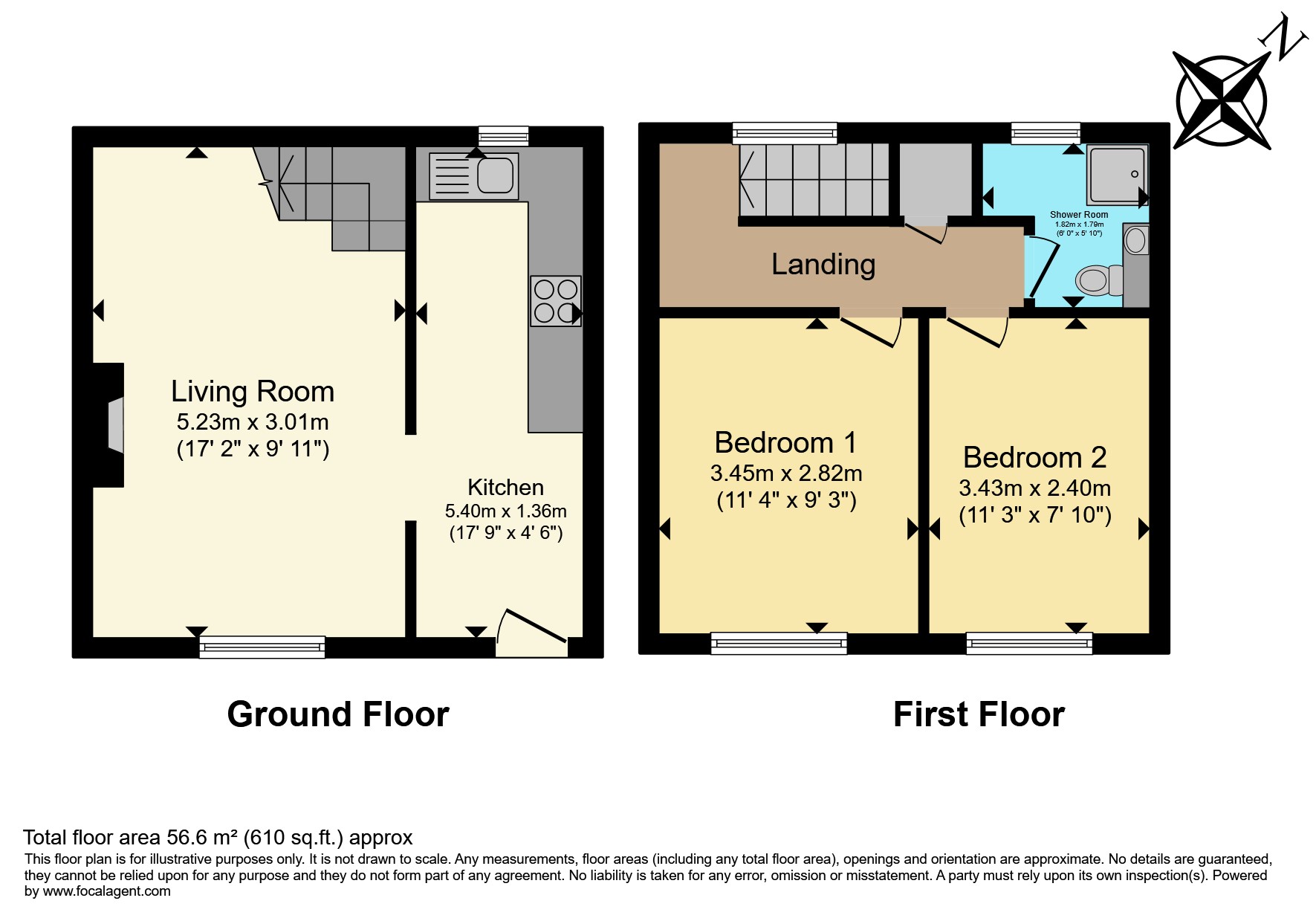 6, Green Edge, Huddersfield floorplan