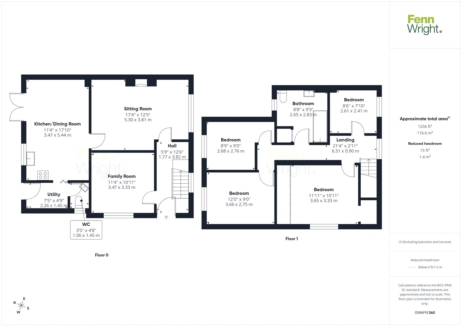 11, Orchard End, Woodbridge floorplan