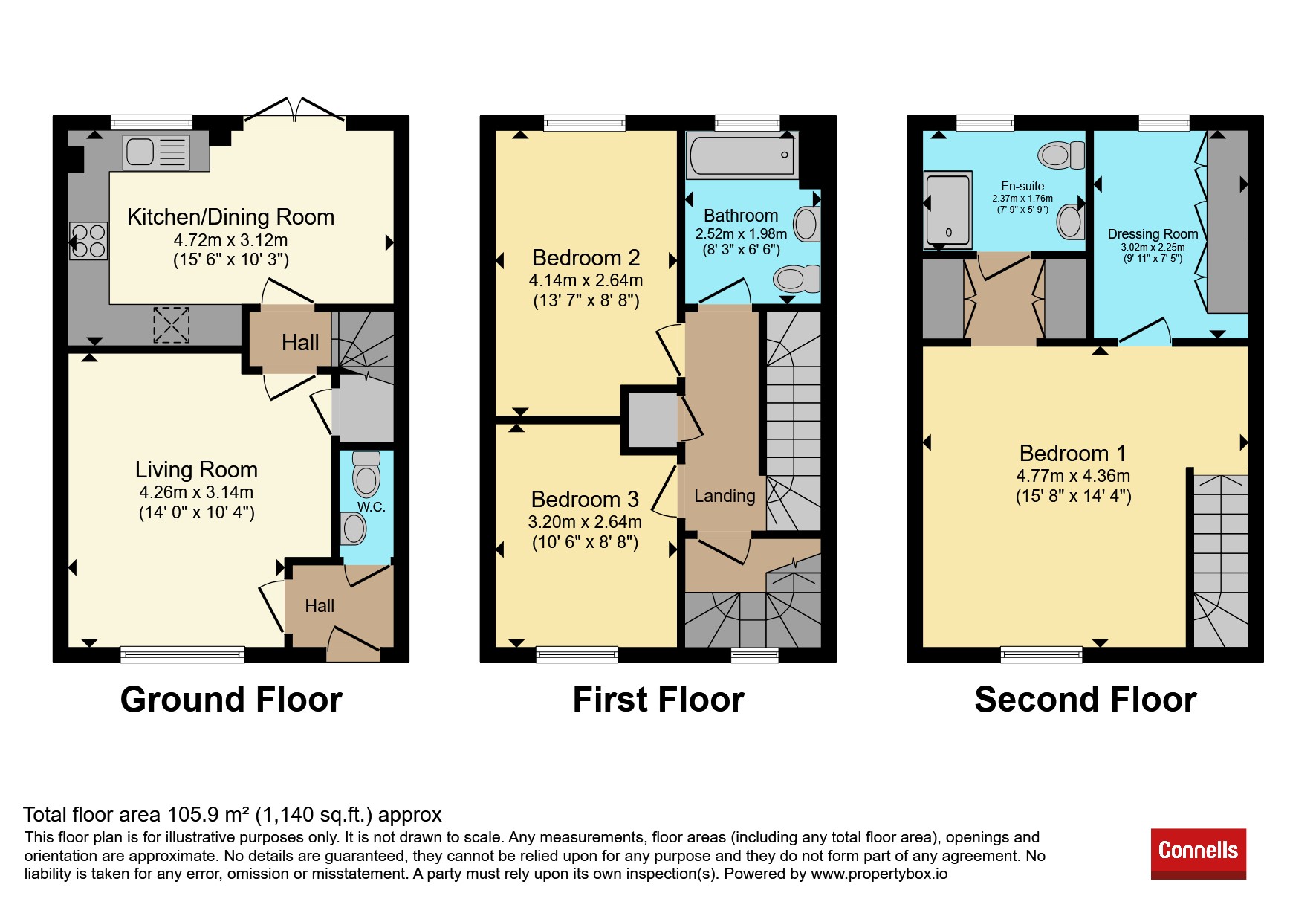 469, Whiteley Way, Southampton floorplan