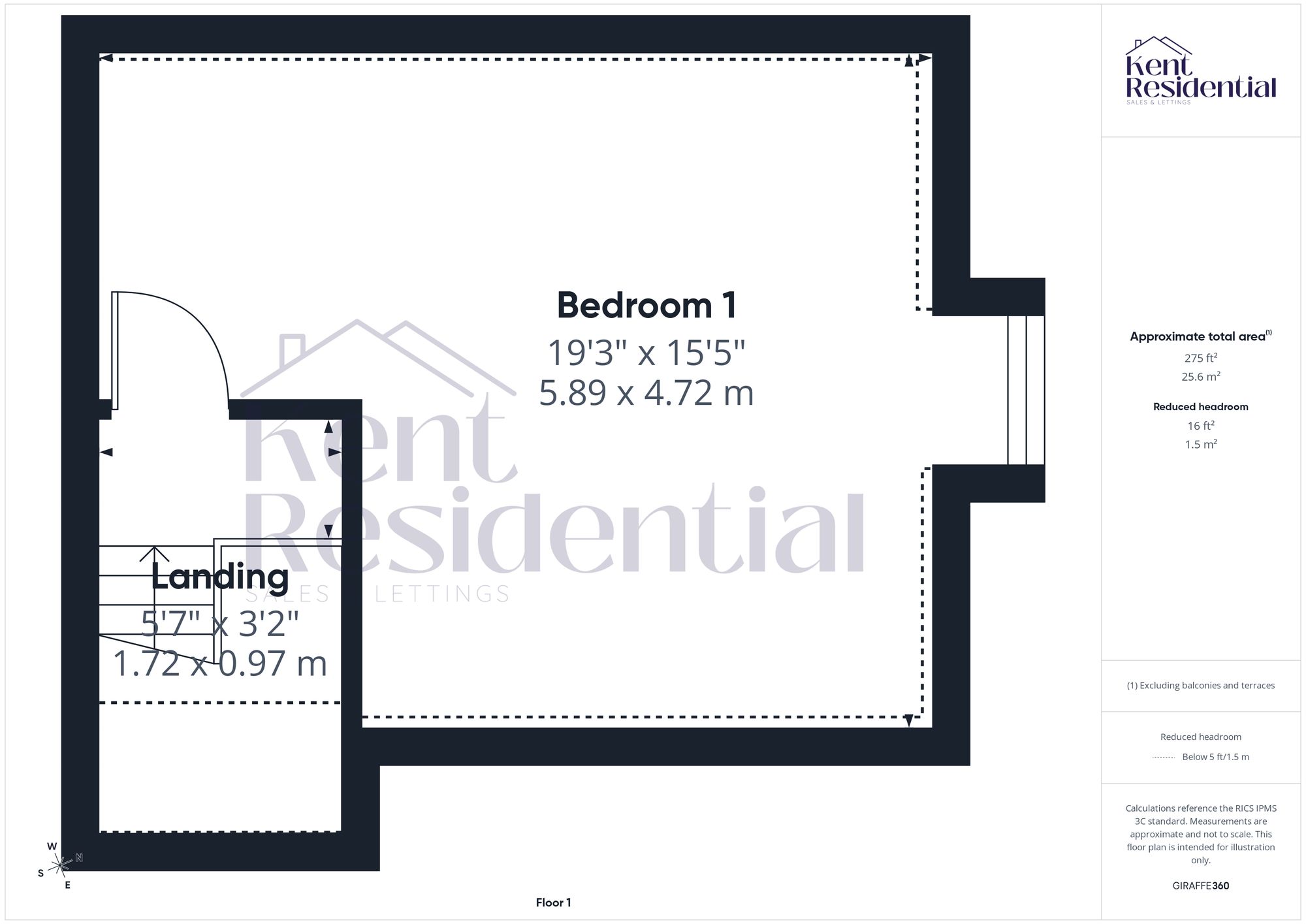 Flat 4, East Court House, Sittingbourne floorplan