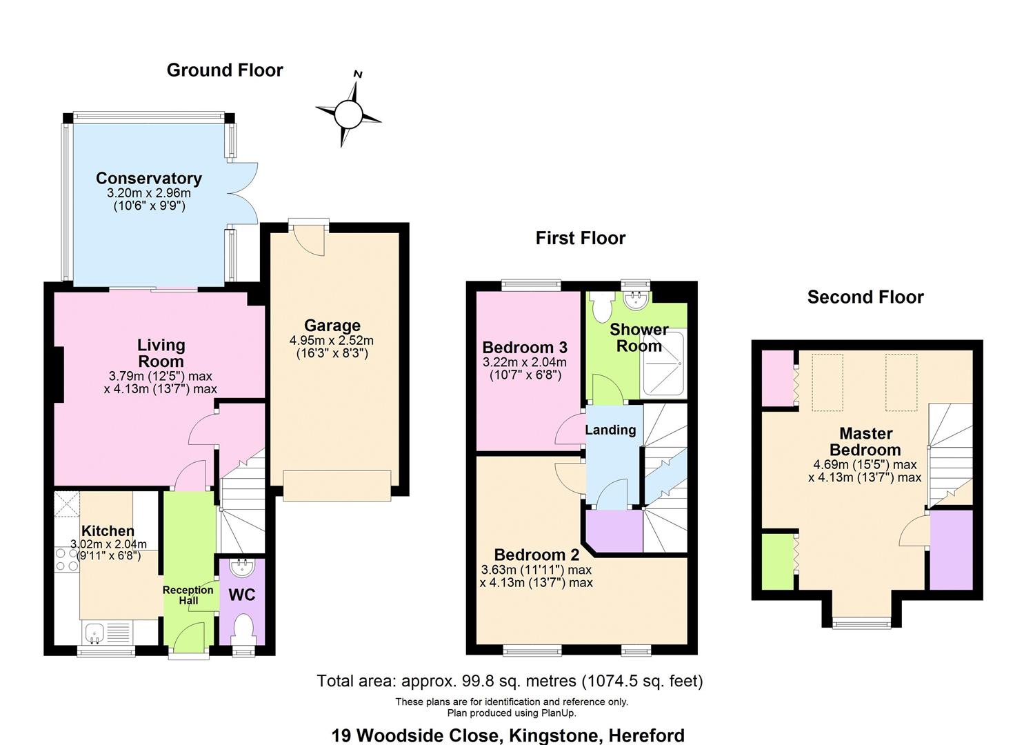 19, Woodfield Close, Kingstone floorplan