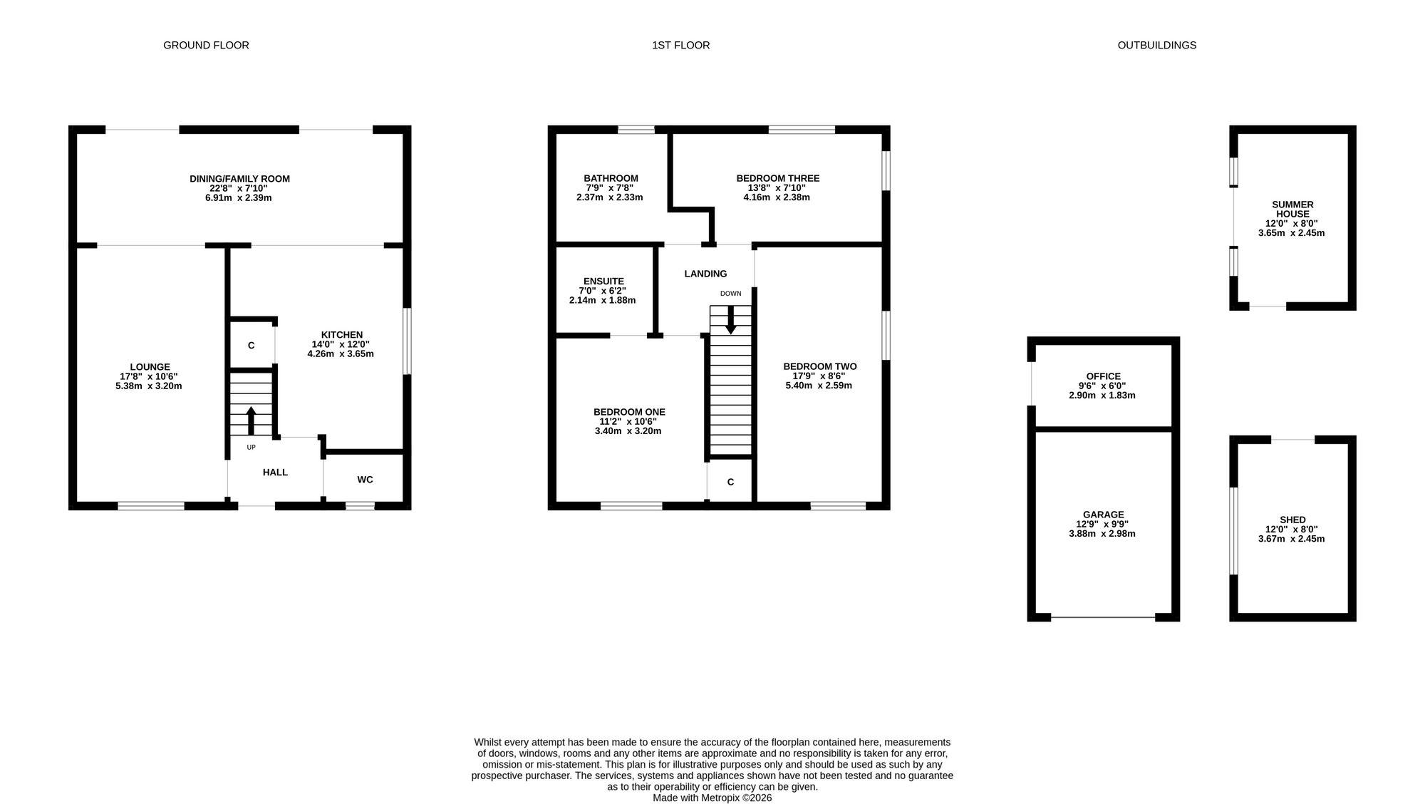 19 Depden Gardens, Southampton floorplan
