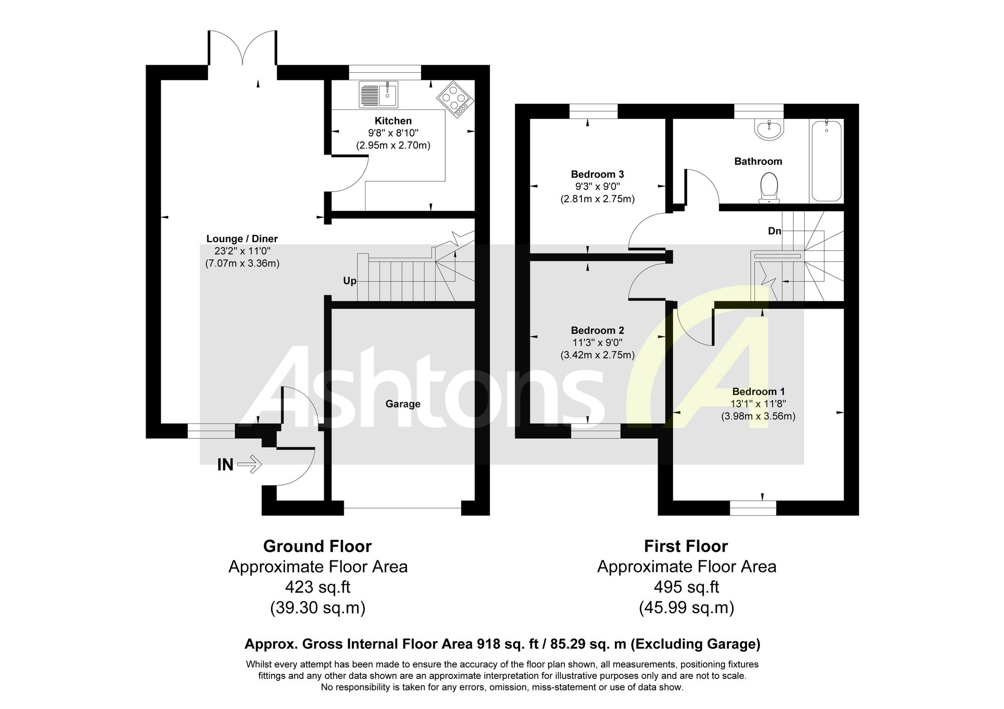 15 Hawke Green, Prescot floorplan