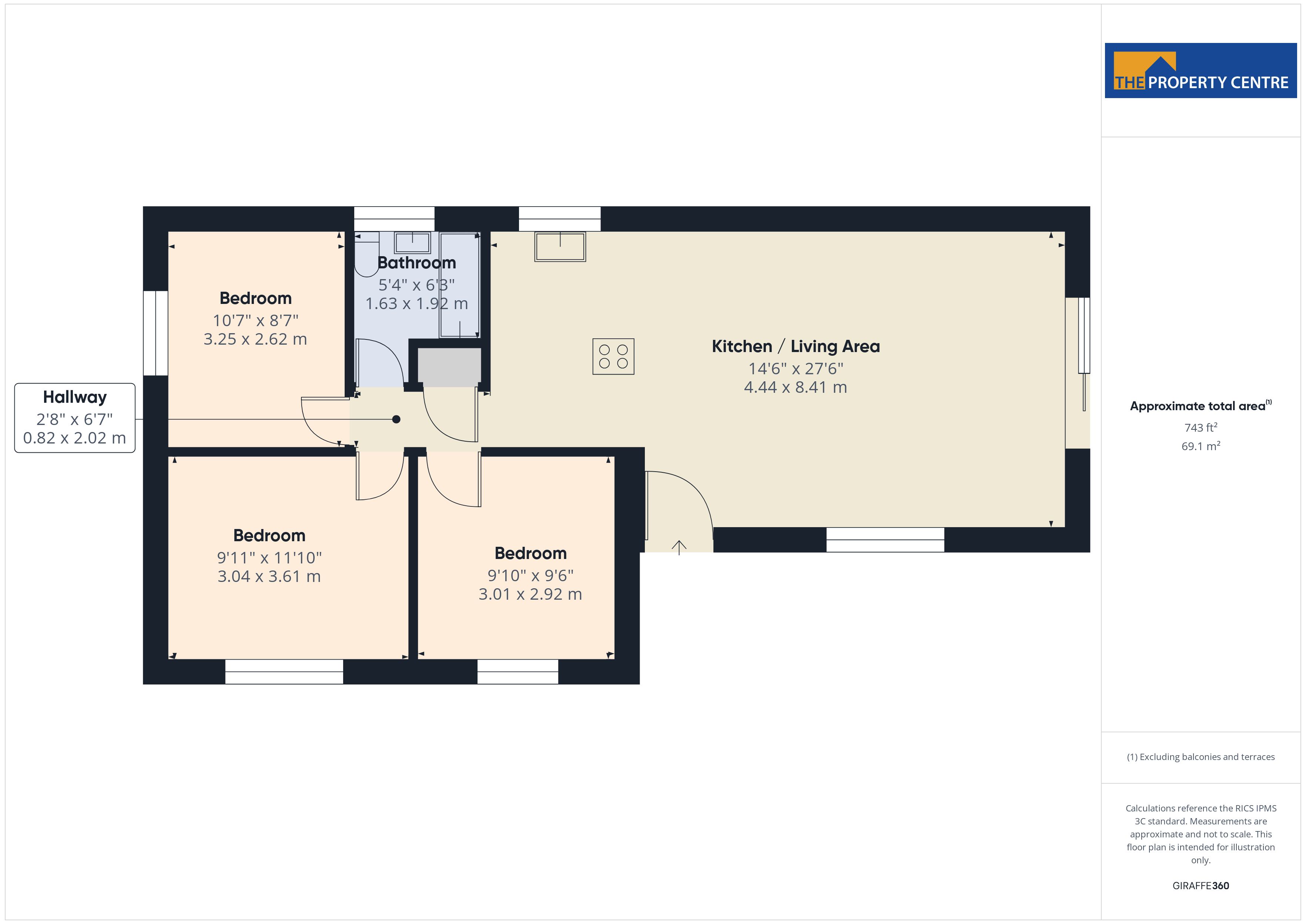 Roseallea,, The Ridge, Stroud floorplan