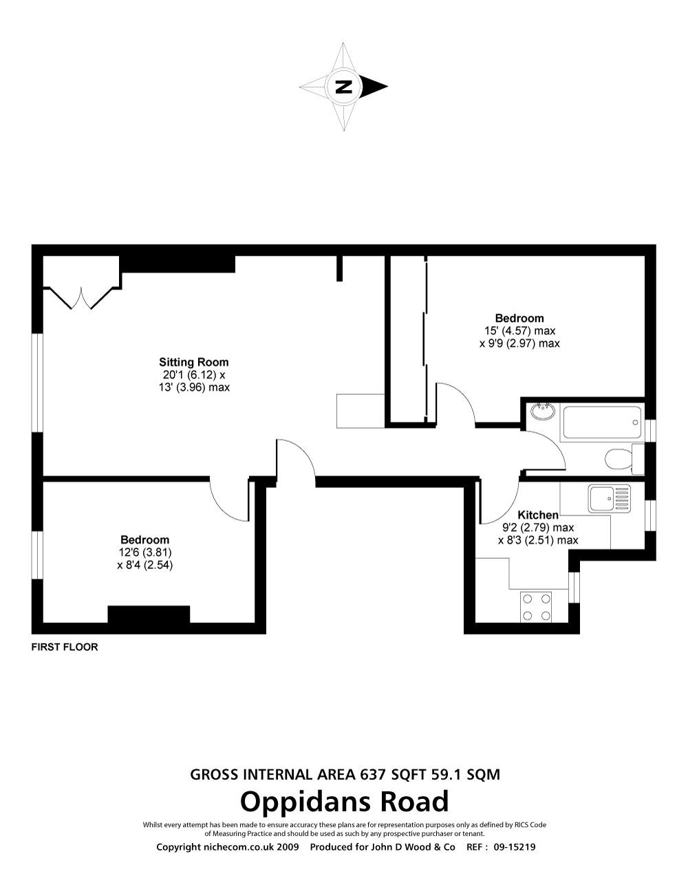 2 Bedrooms Flat to rent in Oppidans Road, Primrose Hill NW3