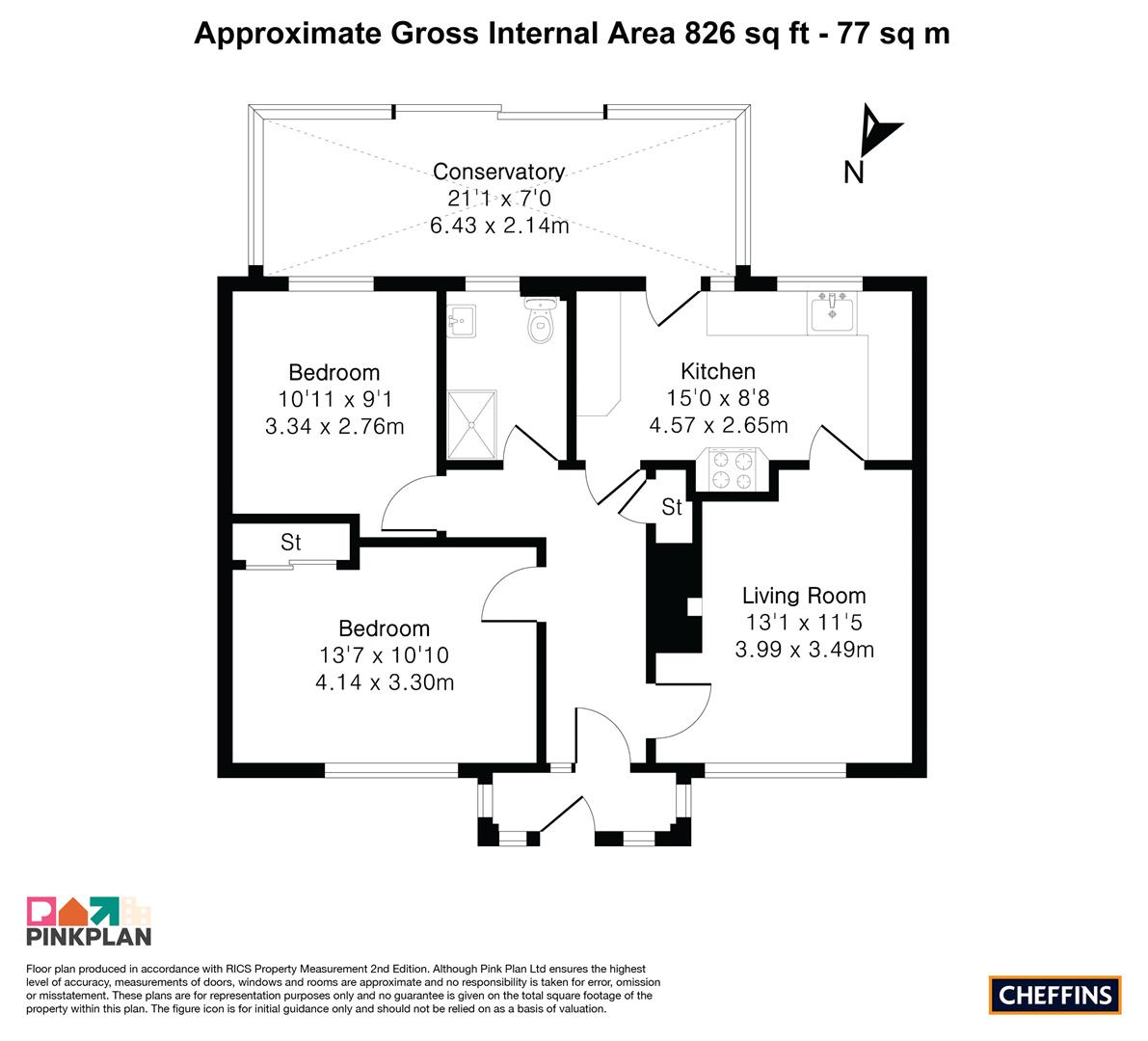 37, Westfield, Clare floorplan
