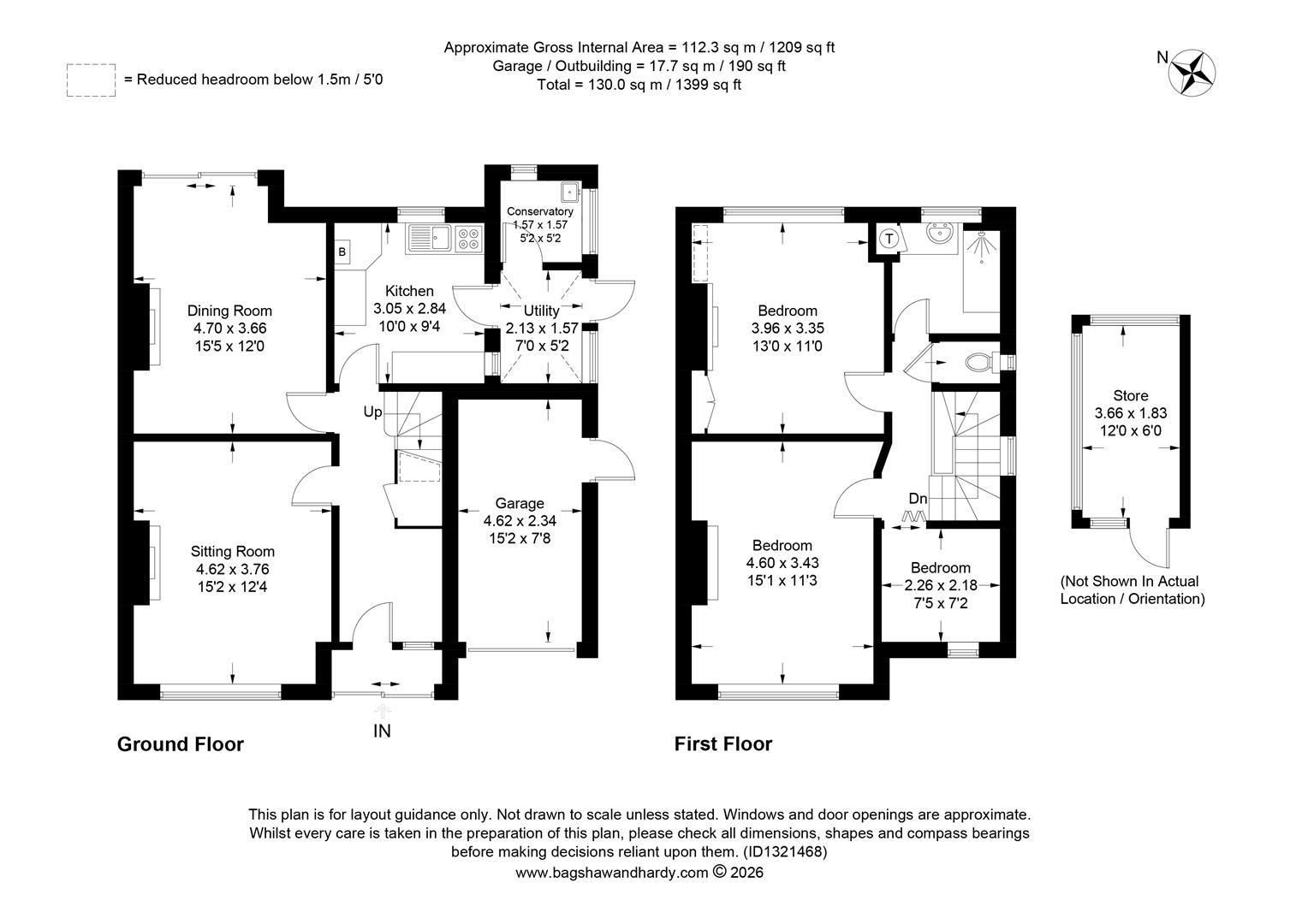 13, Belmont Rise, Cheam floorplan