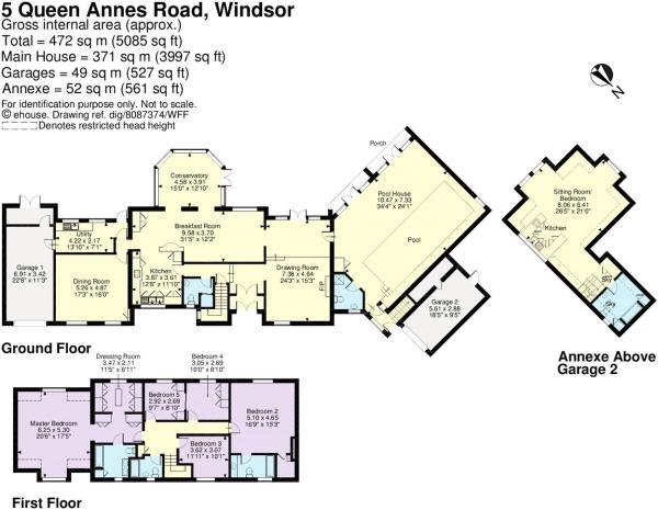 6 Bedrooms Detached house for sale in Queen Annes Road, Windsor, Berkshire SL4