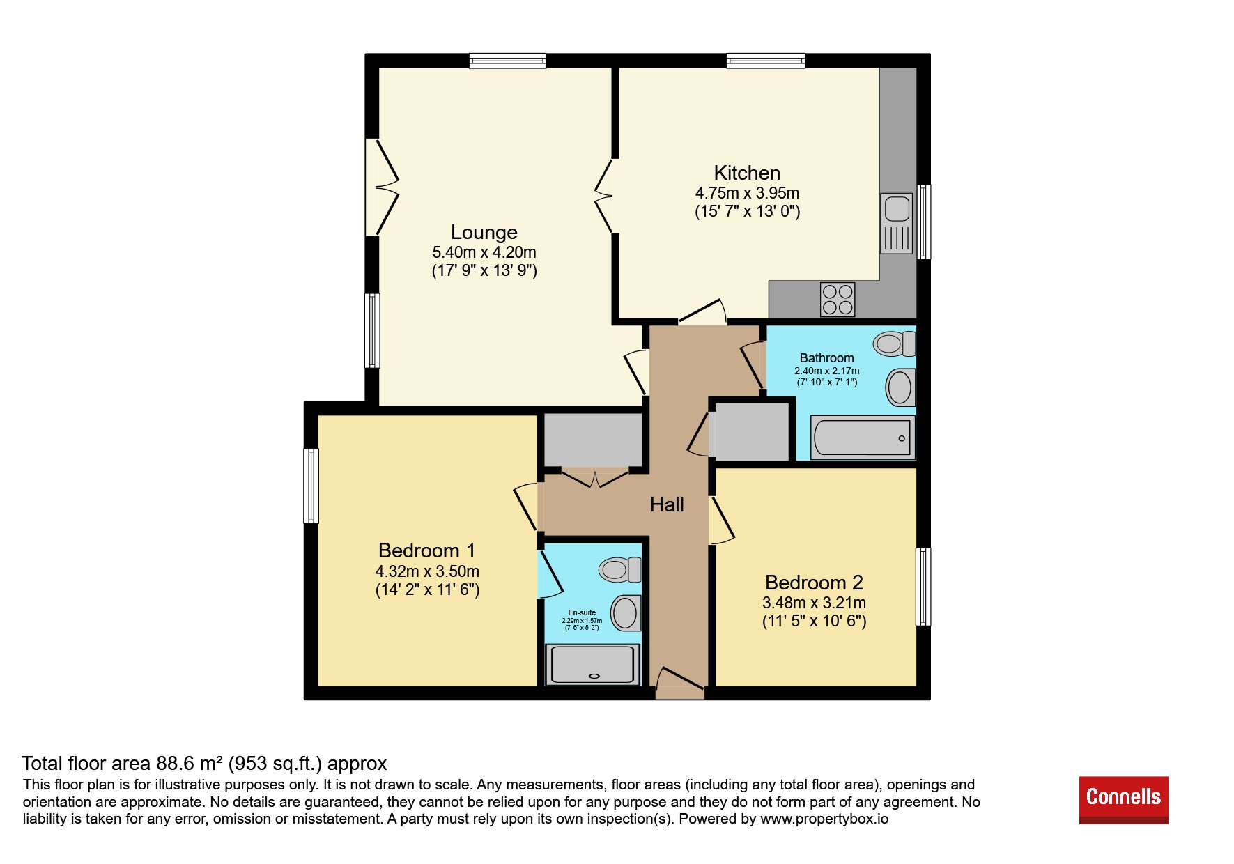 1 Oatfield Court, Hamstead Road, Birmingham floorplan