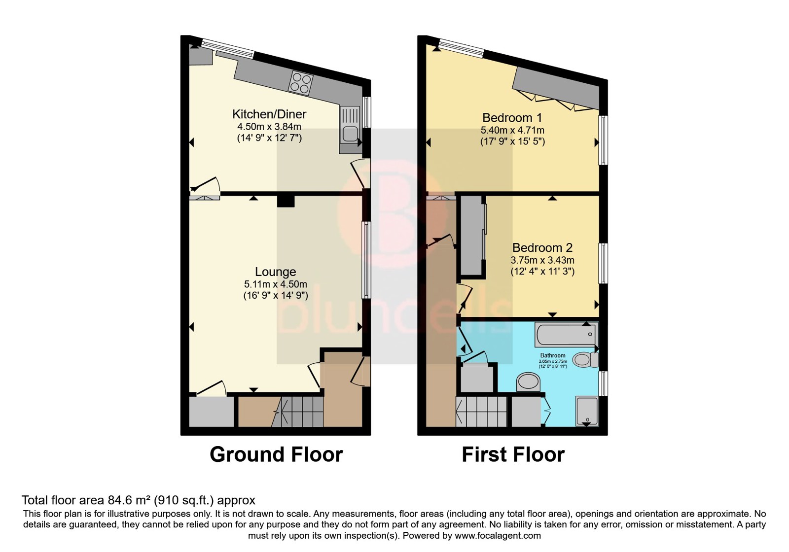 45A,, Blyth Road, Rotherham floorplan