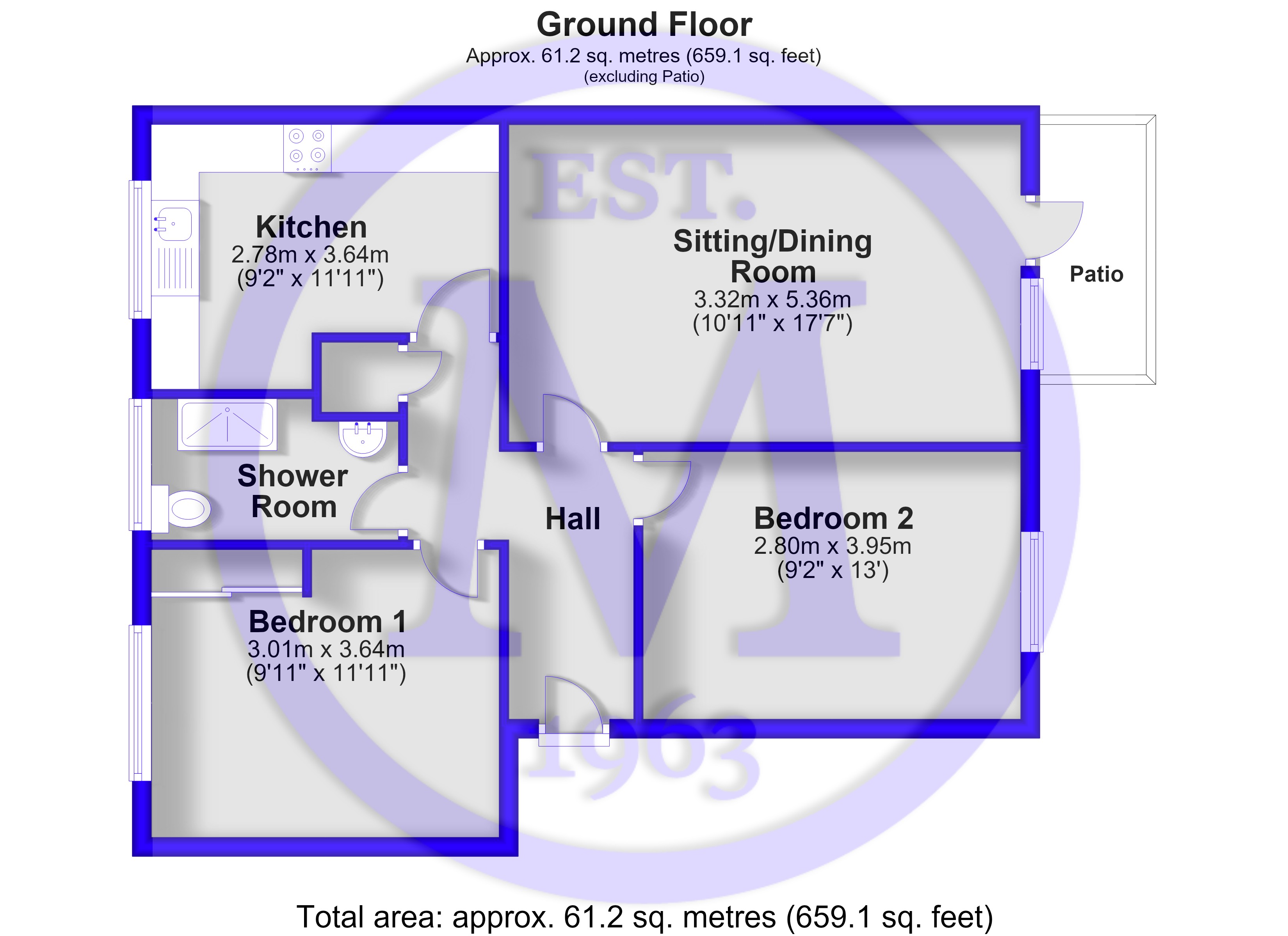 Herbert Road, Hampshire floorplan