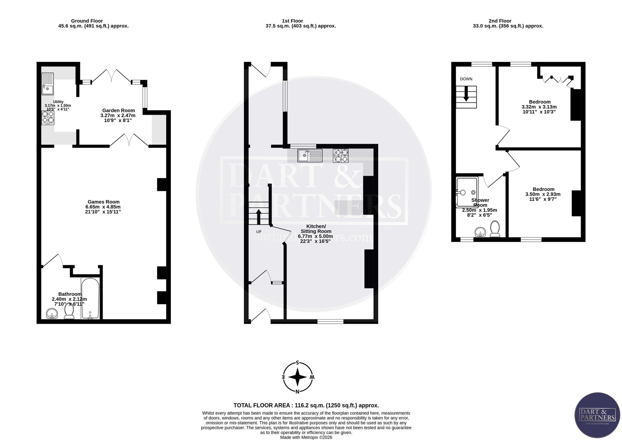 145 Bitton Park Road, Teignmouth floorplan