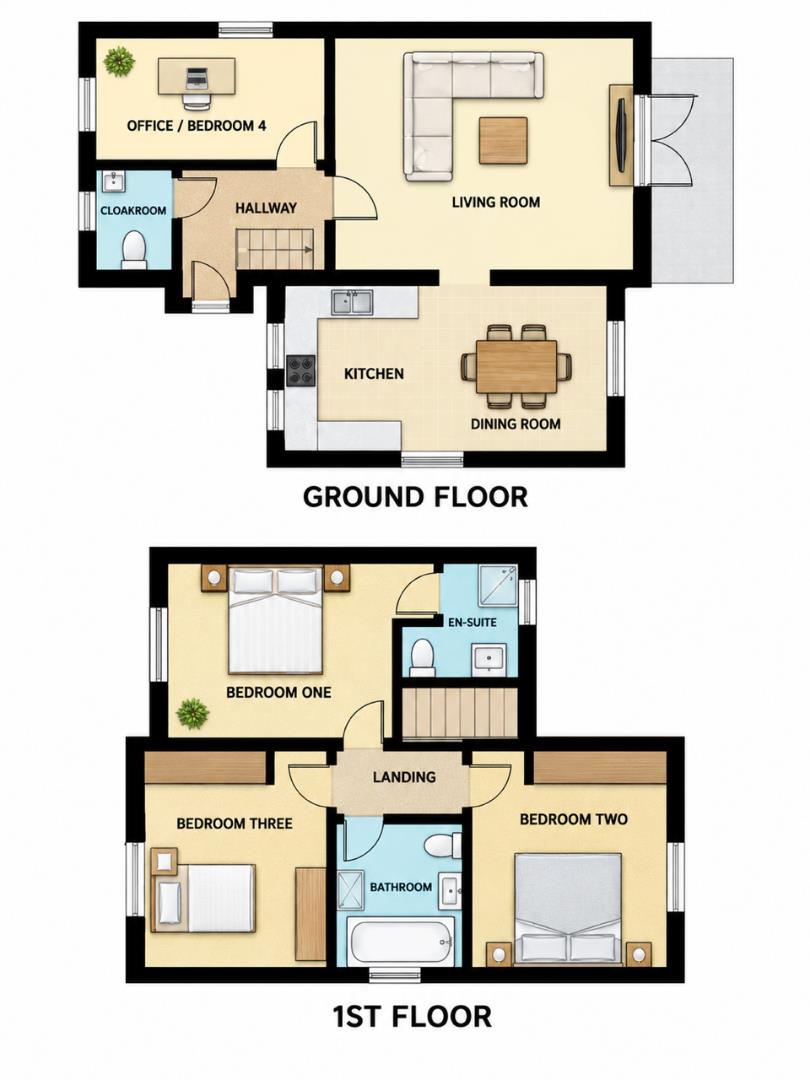 6, West Park Road, Downend floorplan