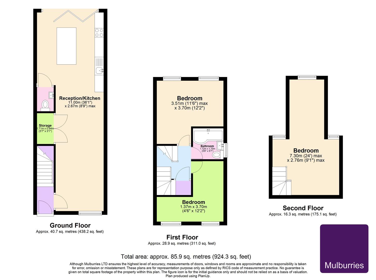 9A, Musk Hill, Hemel Hempstead floorplan