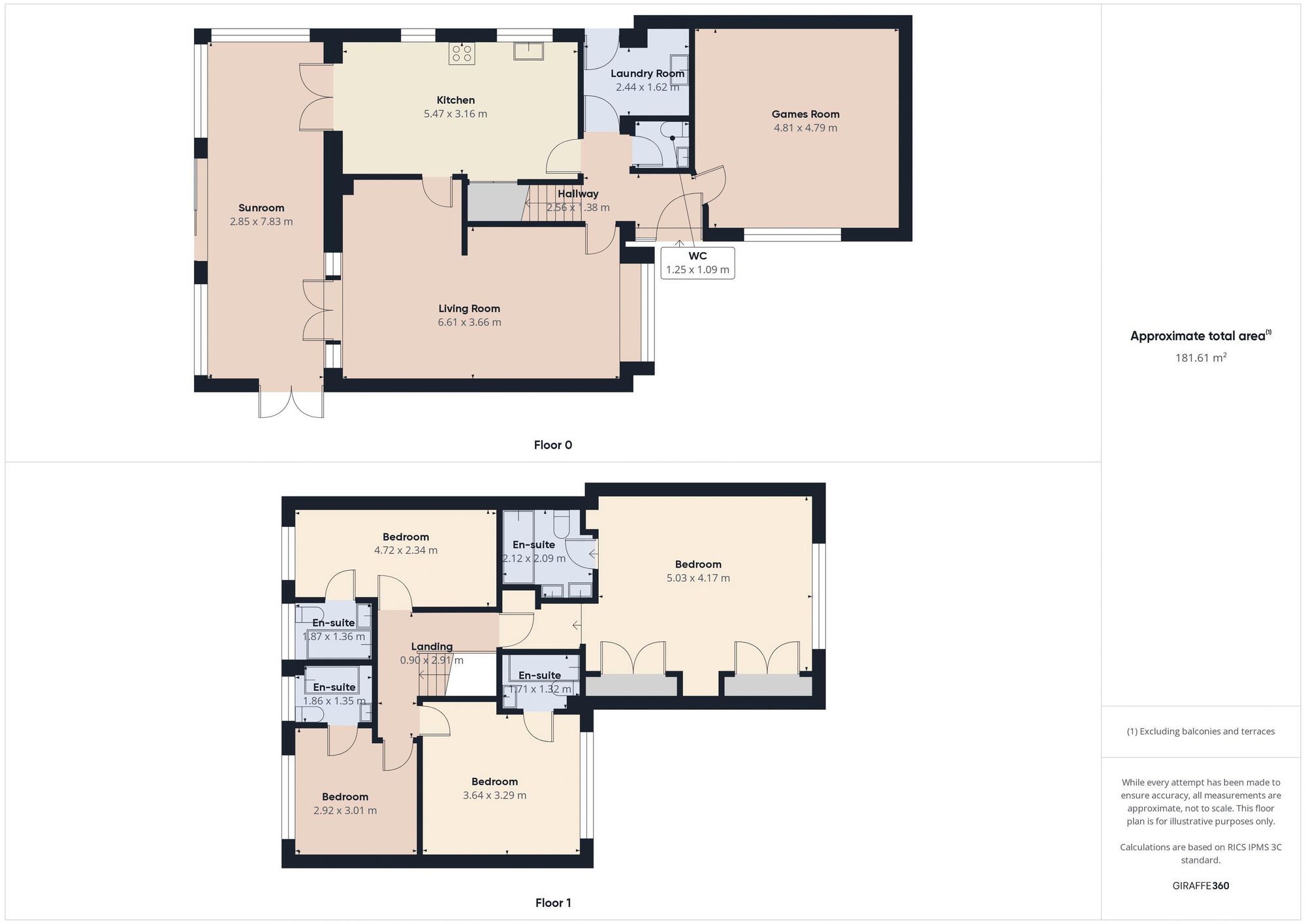 23 Chestnut Close, Stafford floorplan