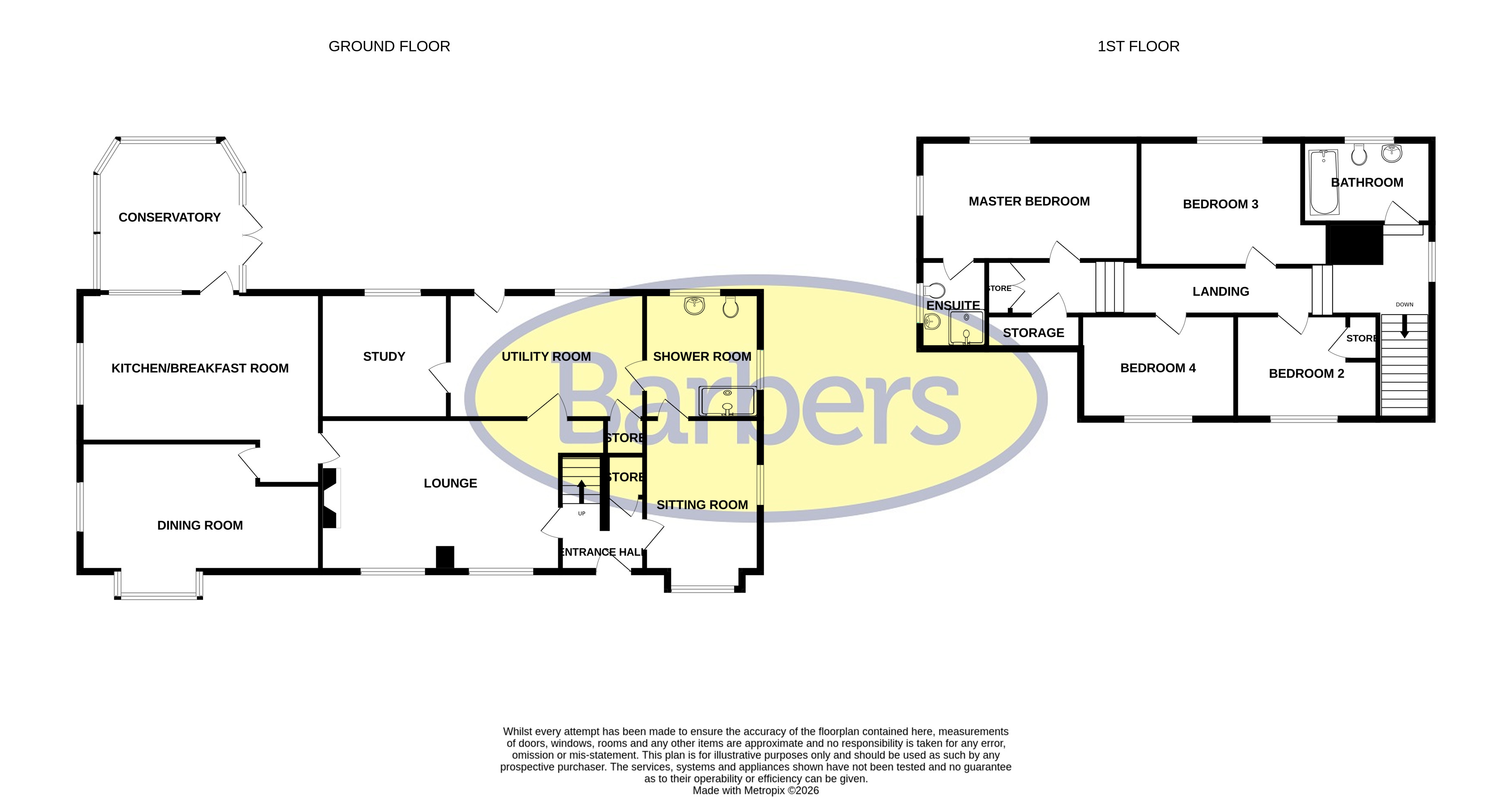 Fields Cottage, Malpas floorplan