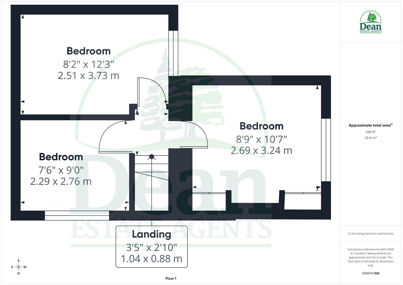 28, Somerset Road, Cinderford floorplan