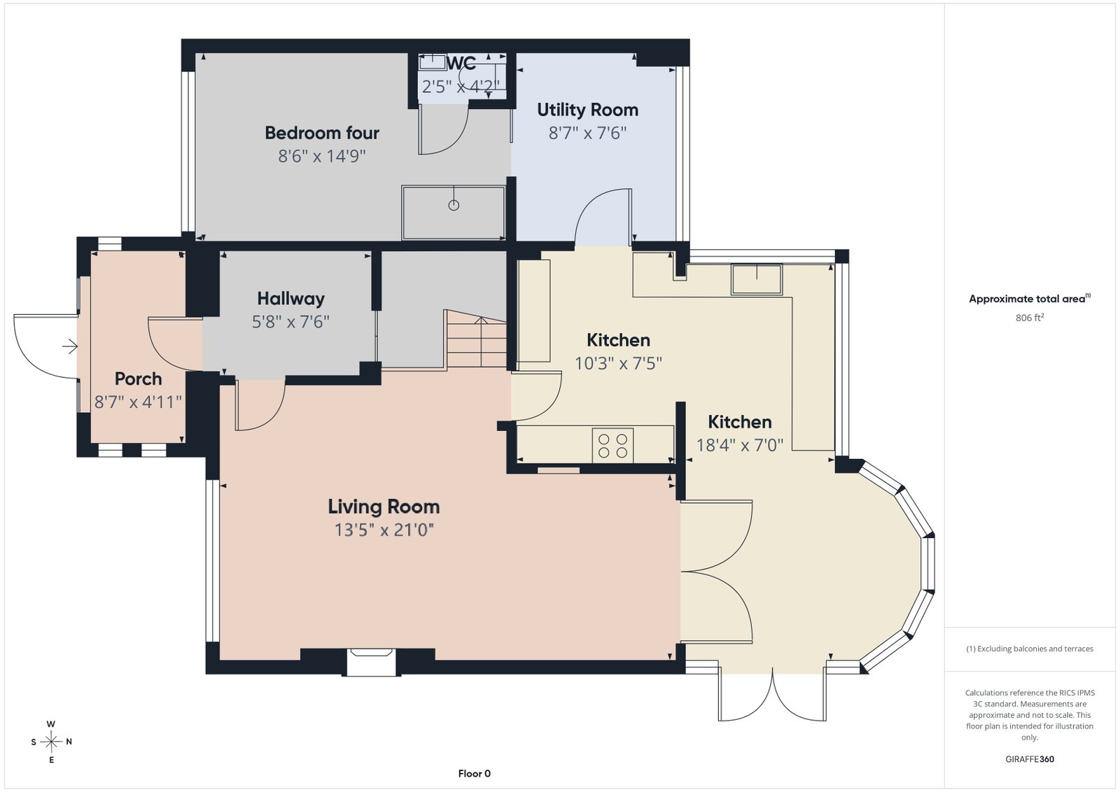 110, Denholme, Upholland floorplan