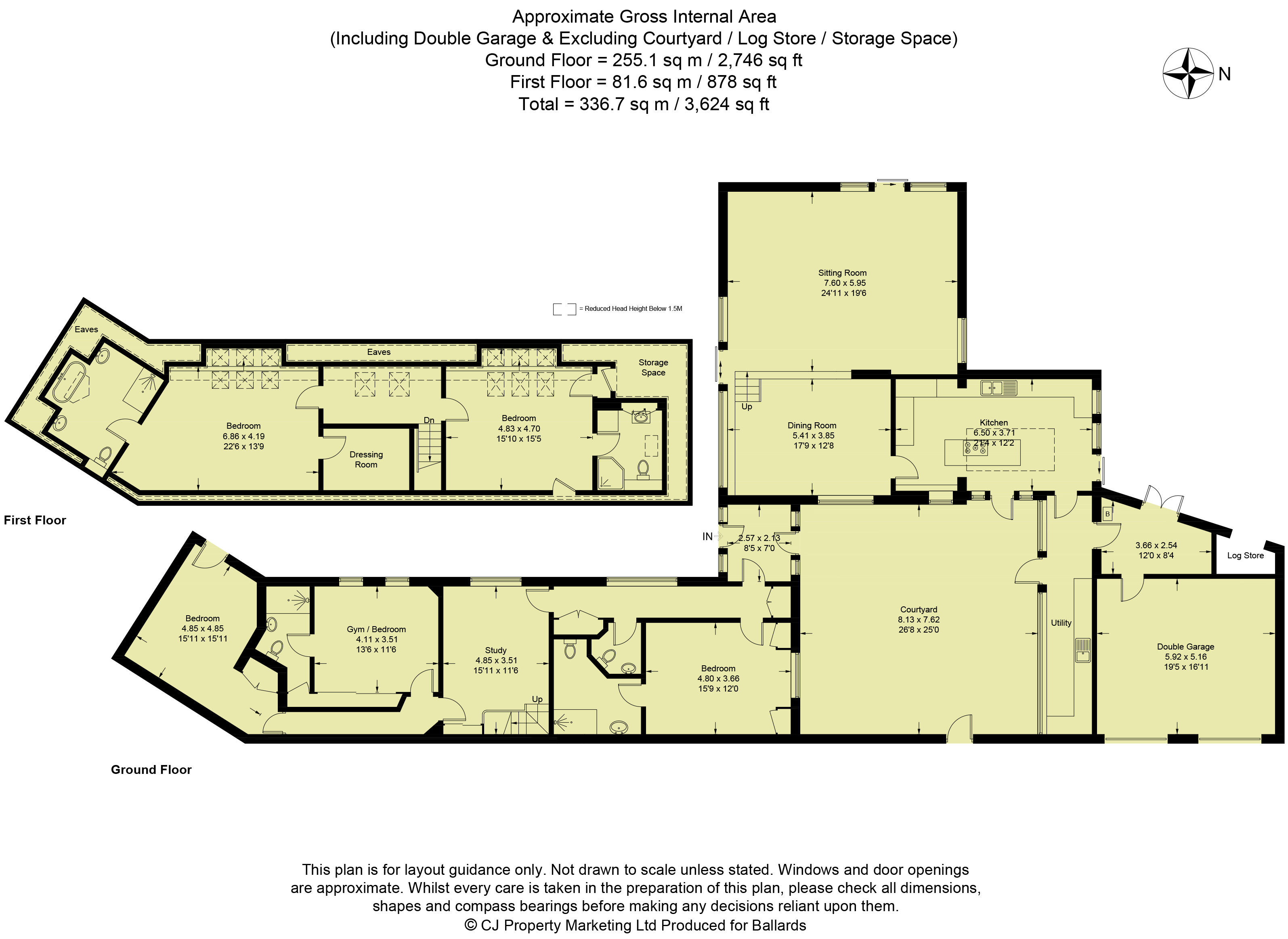 White Acres,, Cold Harbour, Reading floorplan