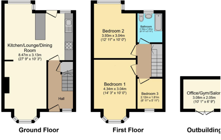 Abbotsford Road, Blackpool floorplan