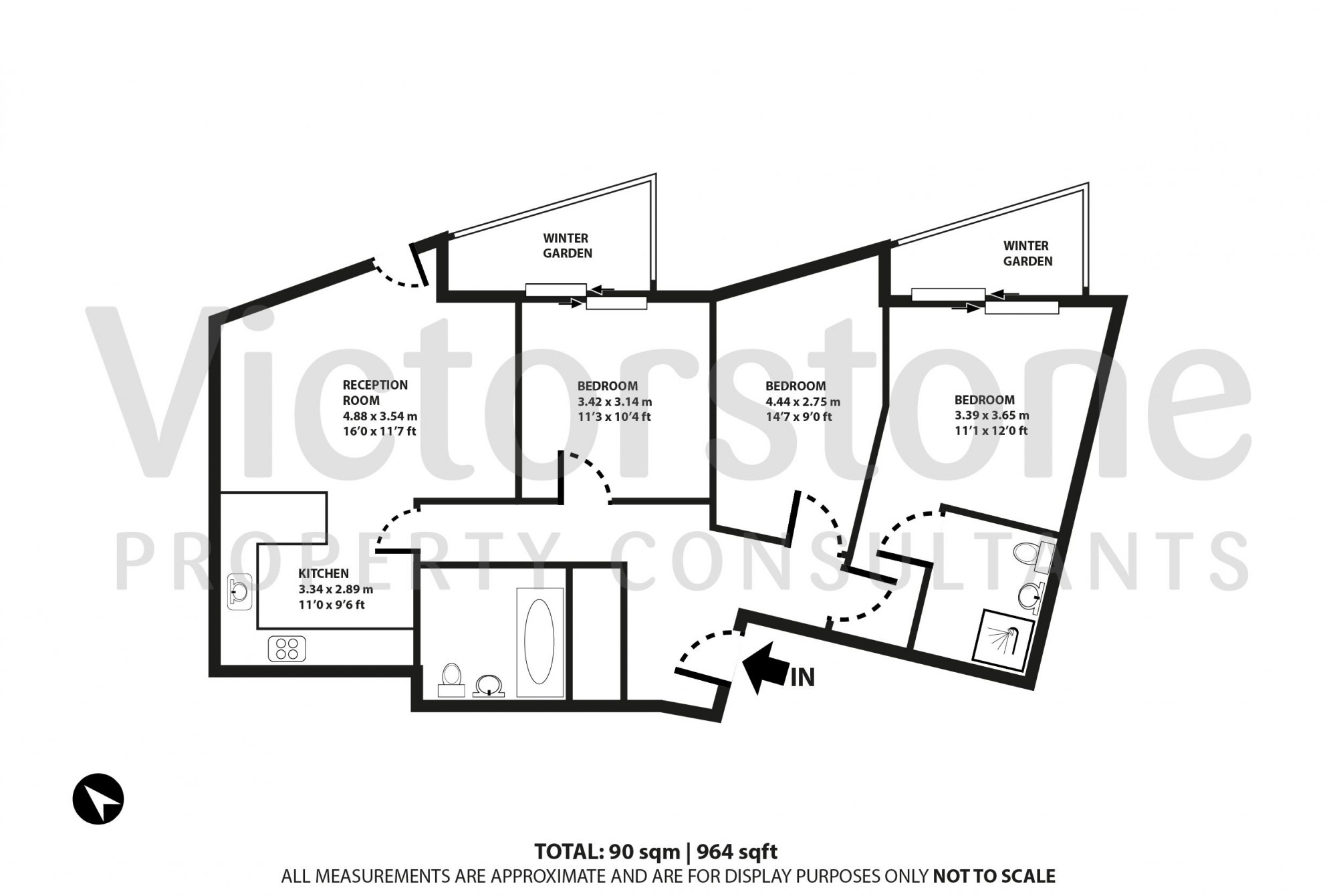 3 Bedrooms Flat to rent in Camley Street, Kings Cross N1C
