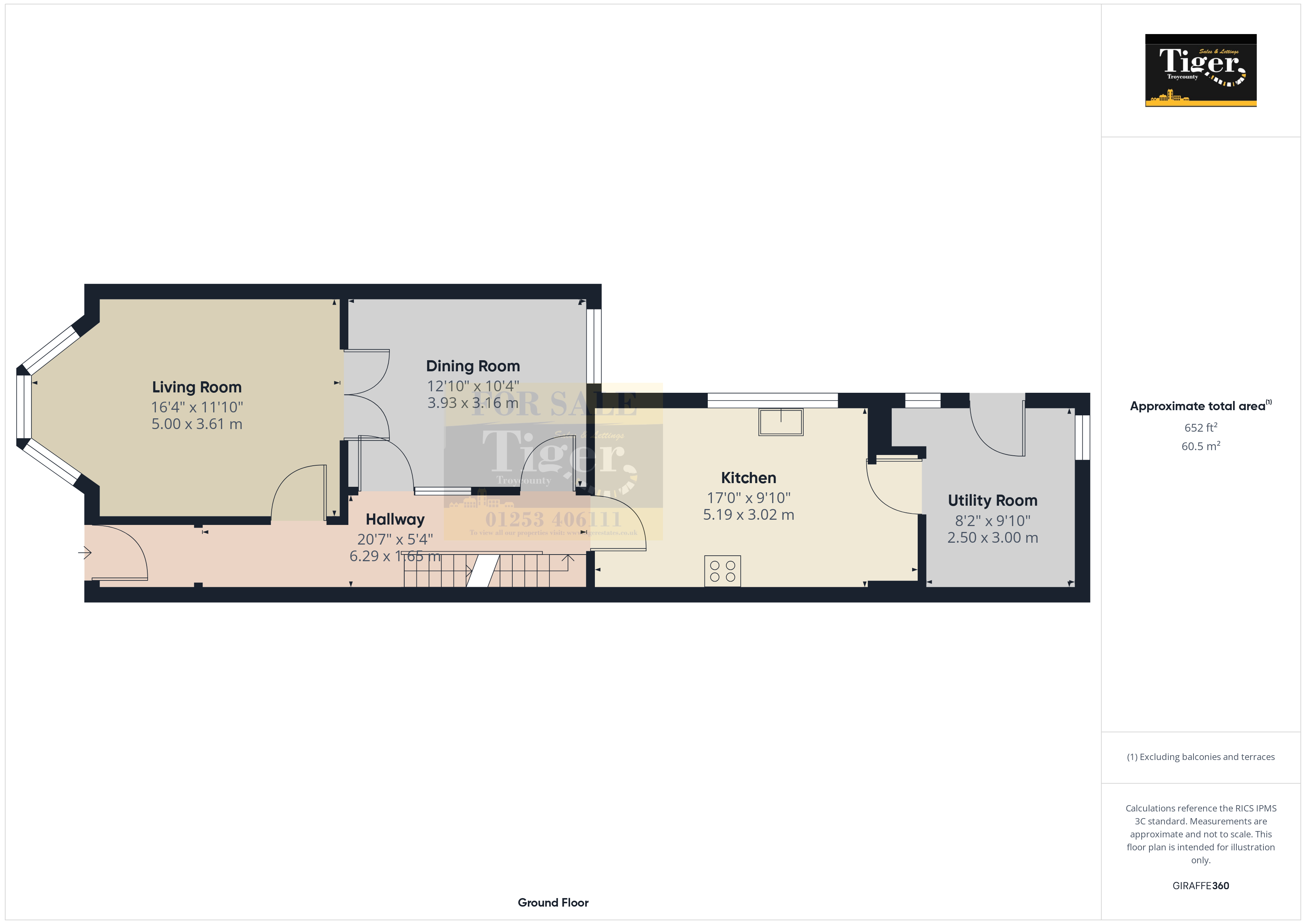 23, Hill Street, Blackpool floorplan