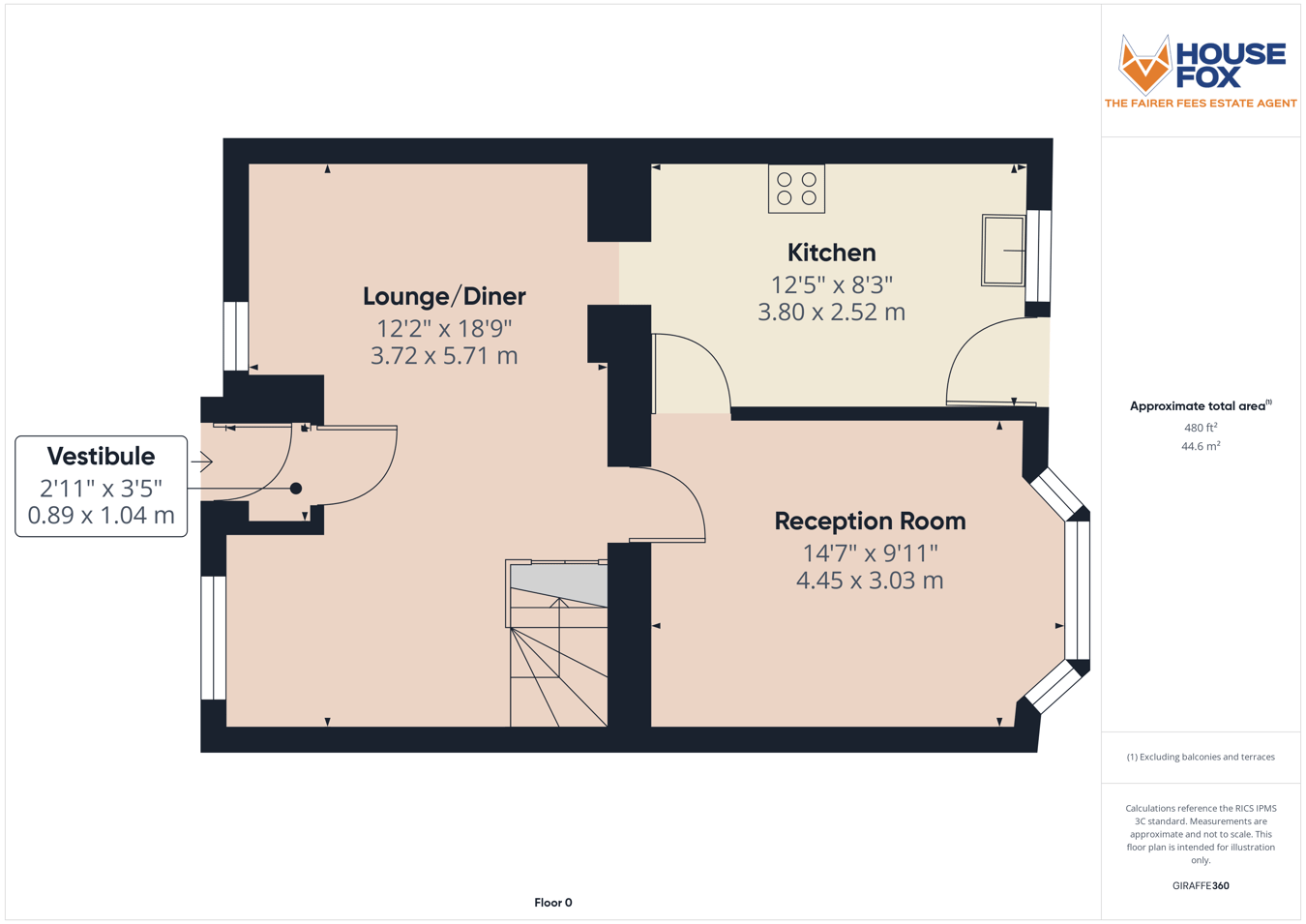 81, Oxford Street, Burnham-on-Sea floorplan