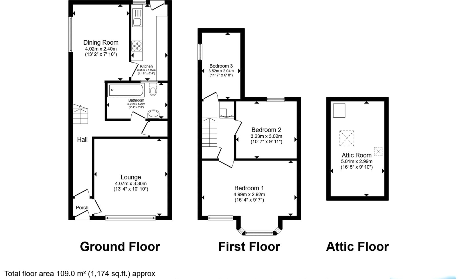 39, London Road, Isle of Anglesey floorplan