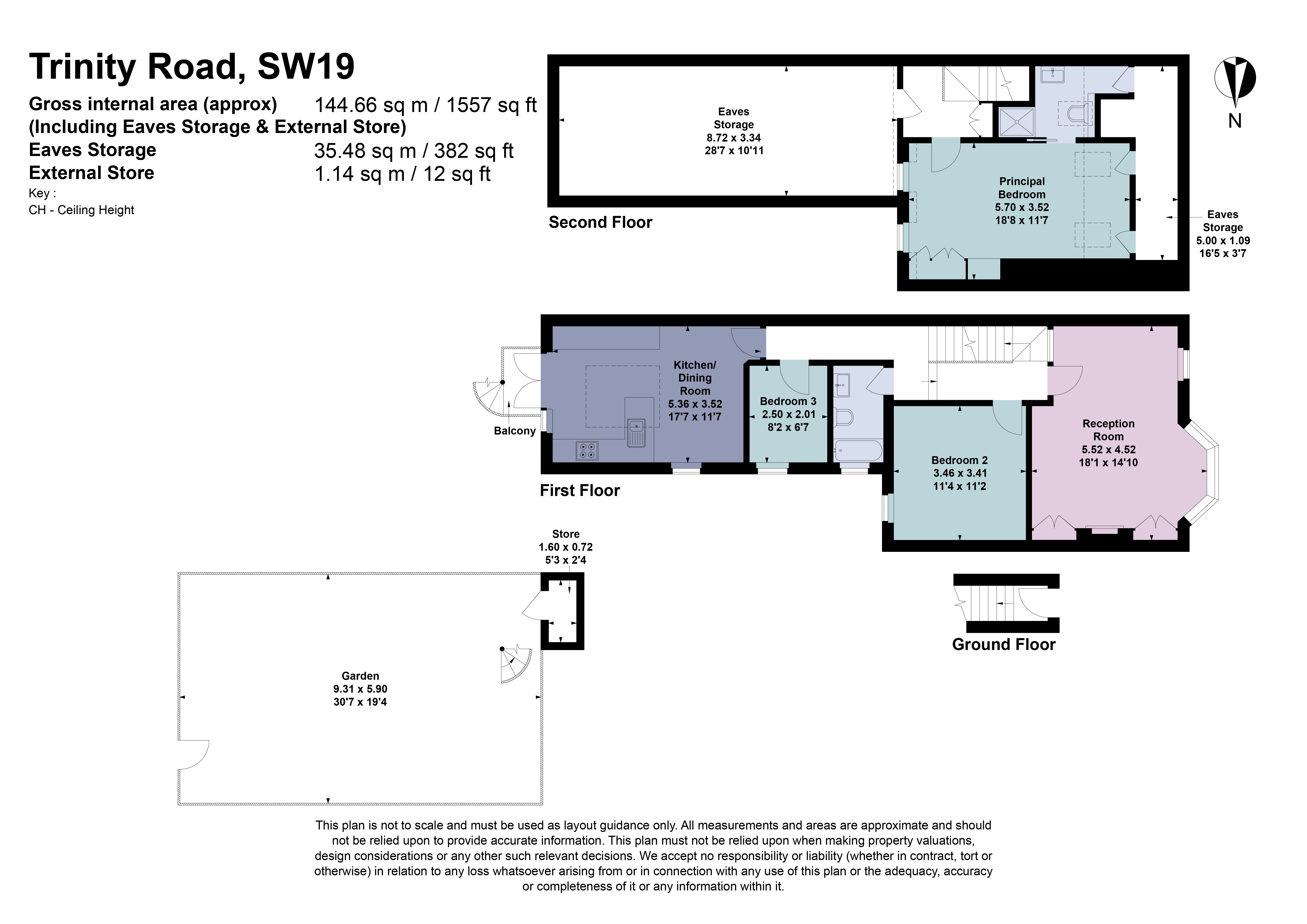 Trinity Road, London floorplan