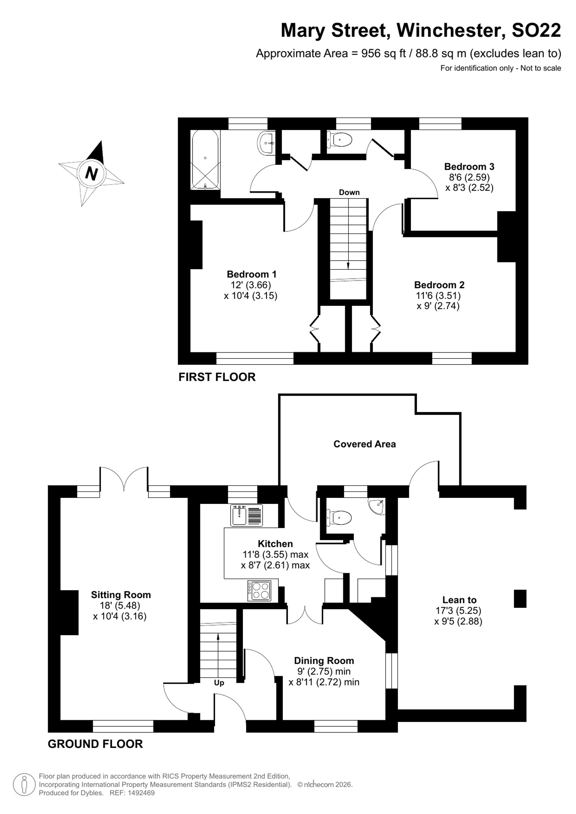 36 St. Mary Street, Winchester floorplan