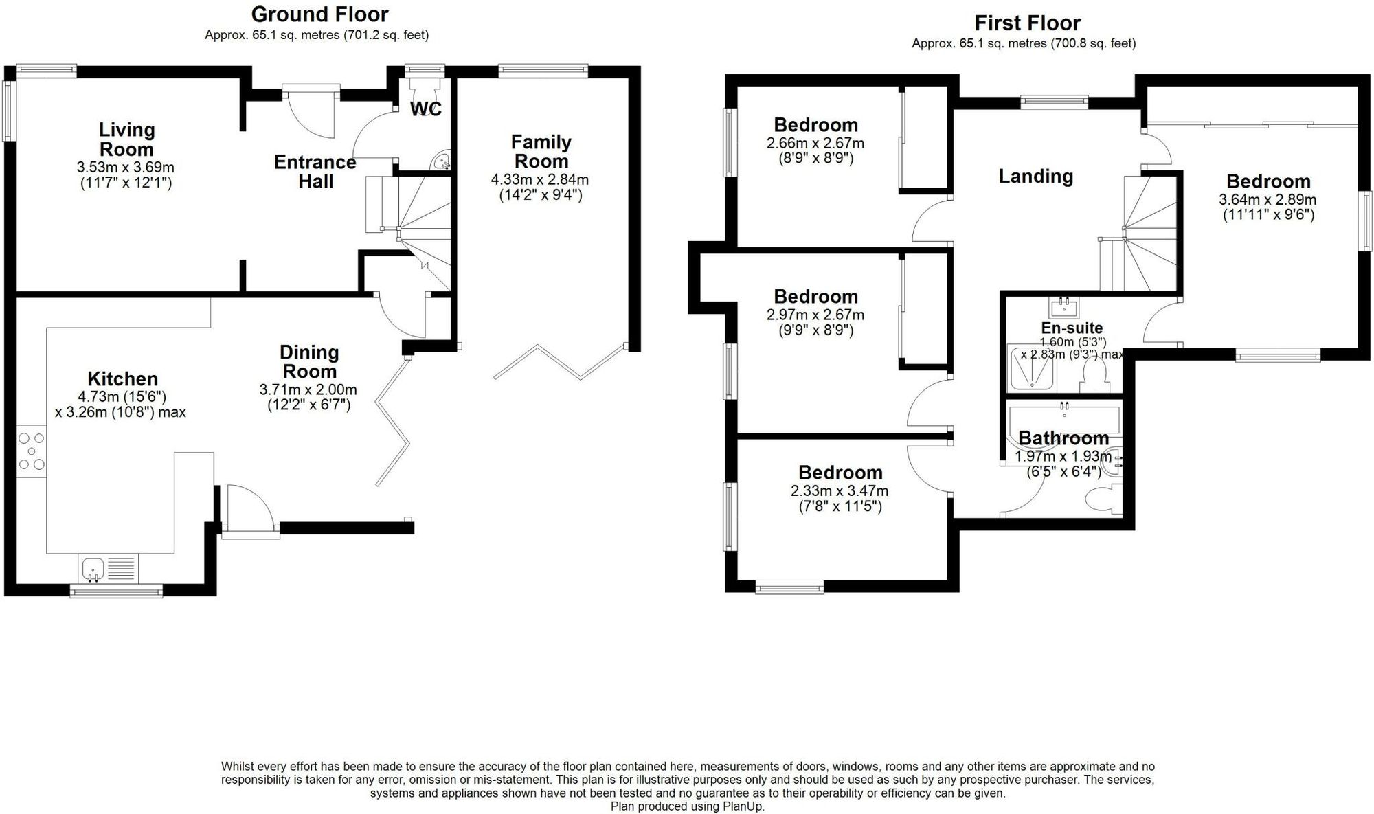 Canton 1 Downs Road, Dover floorplan