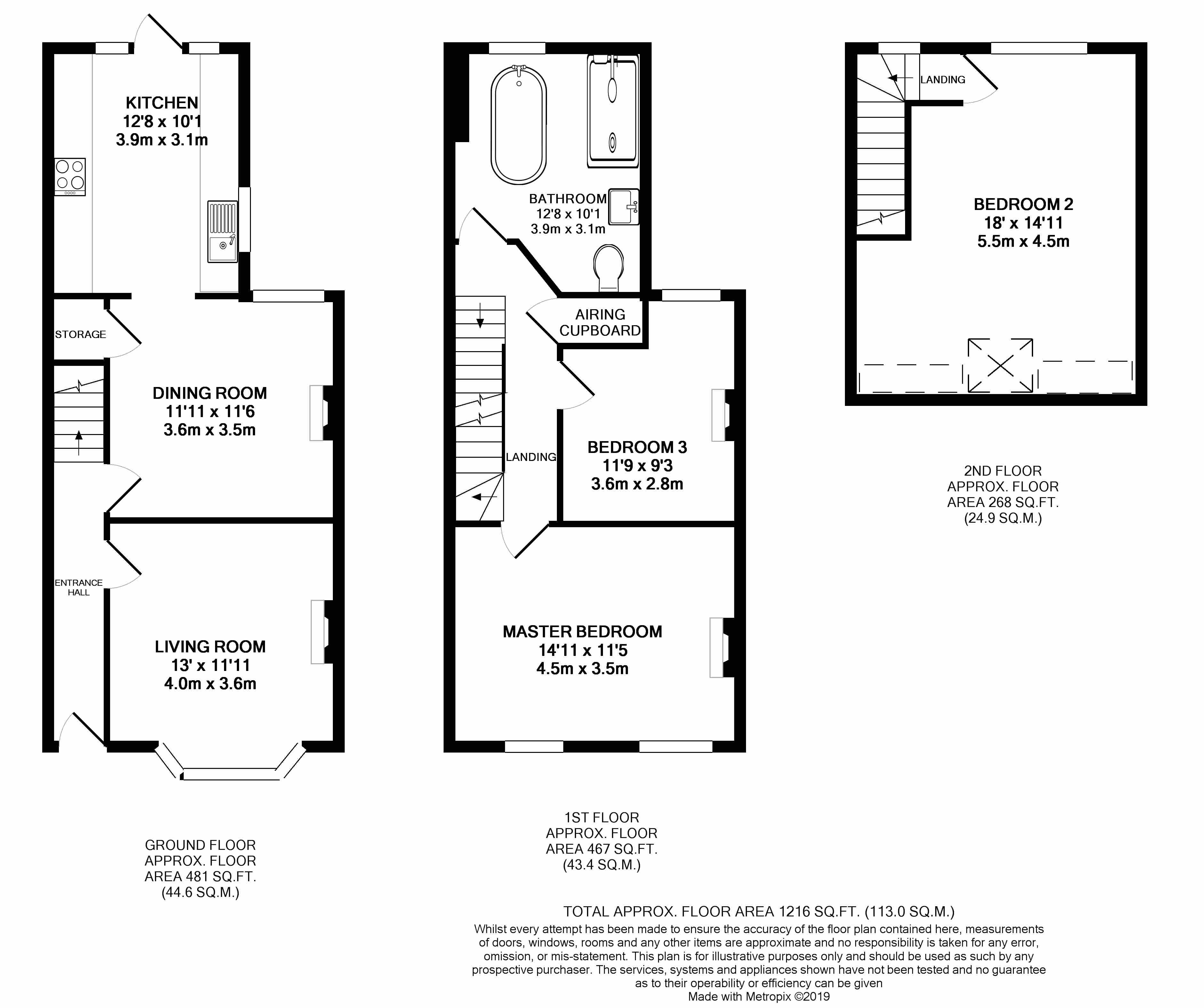 3 Bedrooms End terrace house for sale in York Road, Farnborough GU14