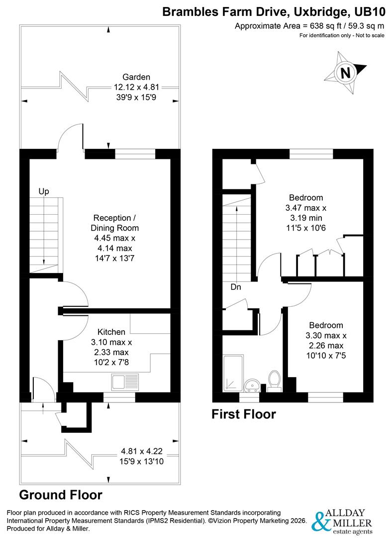 57, Brambles Farm Drive, Hillingdon floorplan