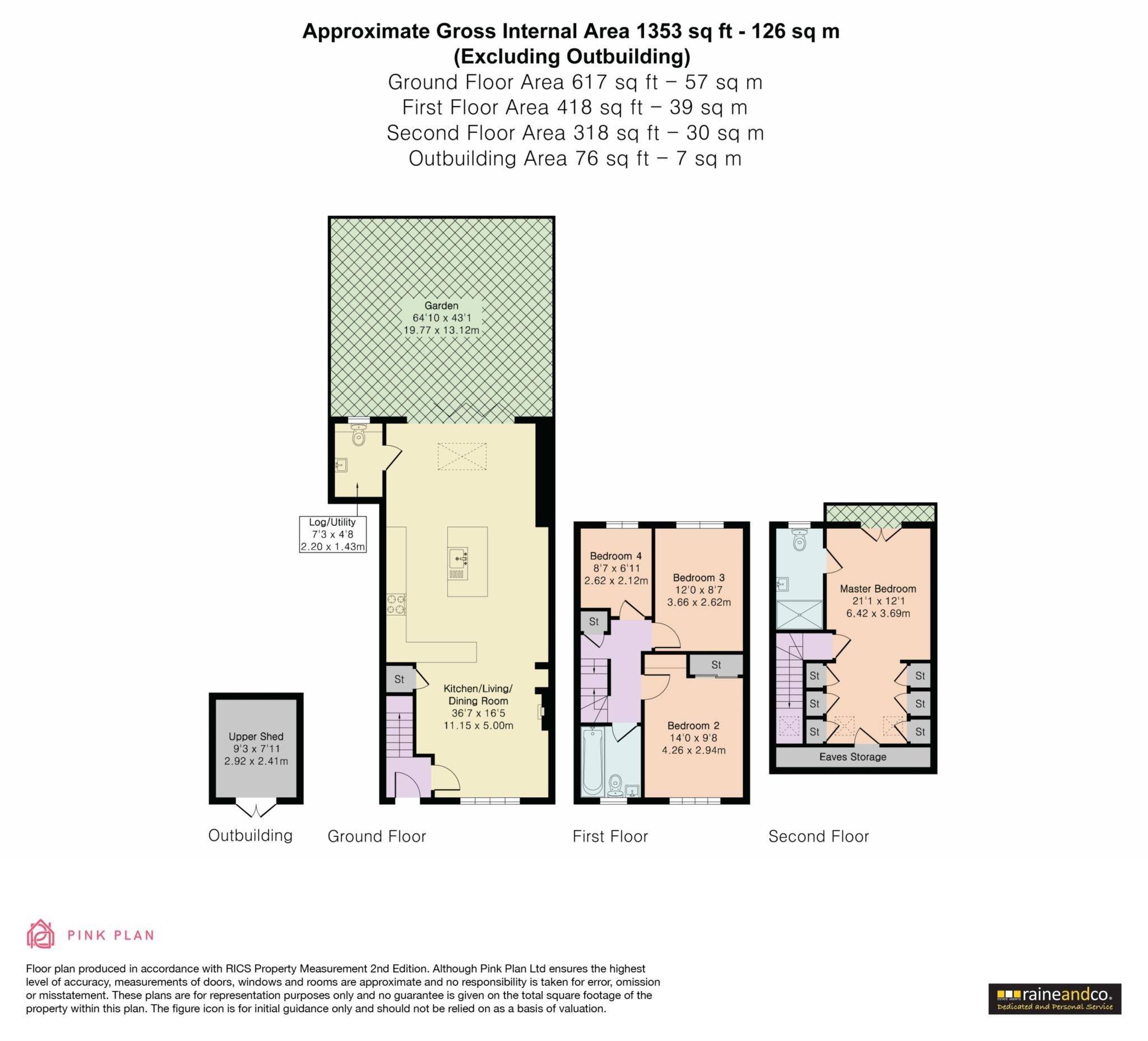 171, High Street, Codicote floorplan