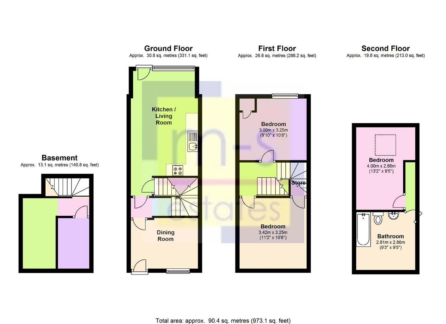 3 Bedrooms Terraced house to rent in Hart Street, Lenton, Nottingham NG7