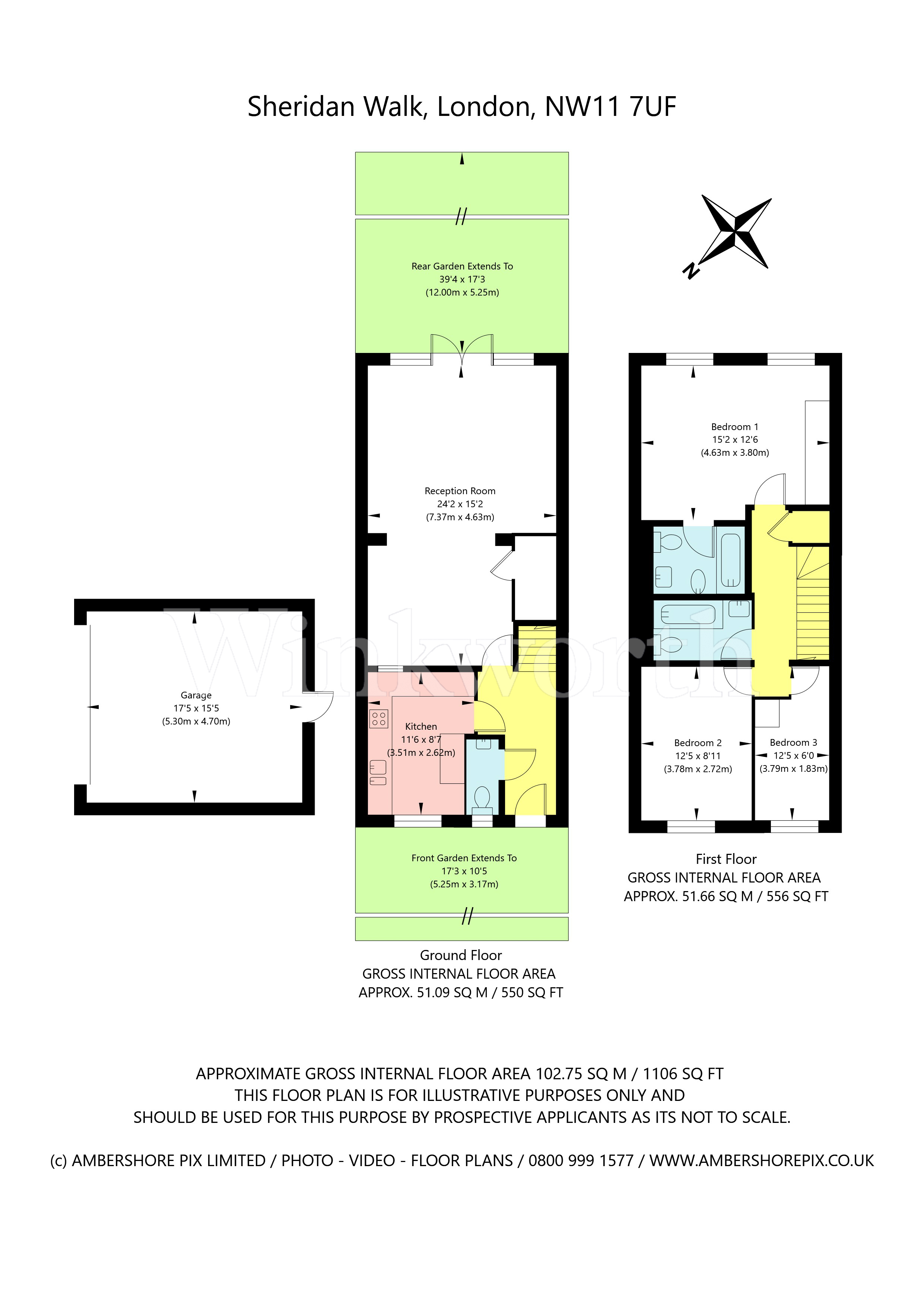 Sheridan Walk, London floorplan