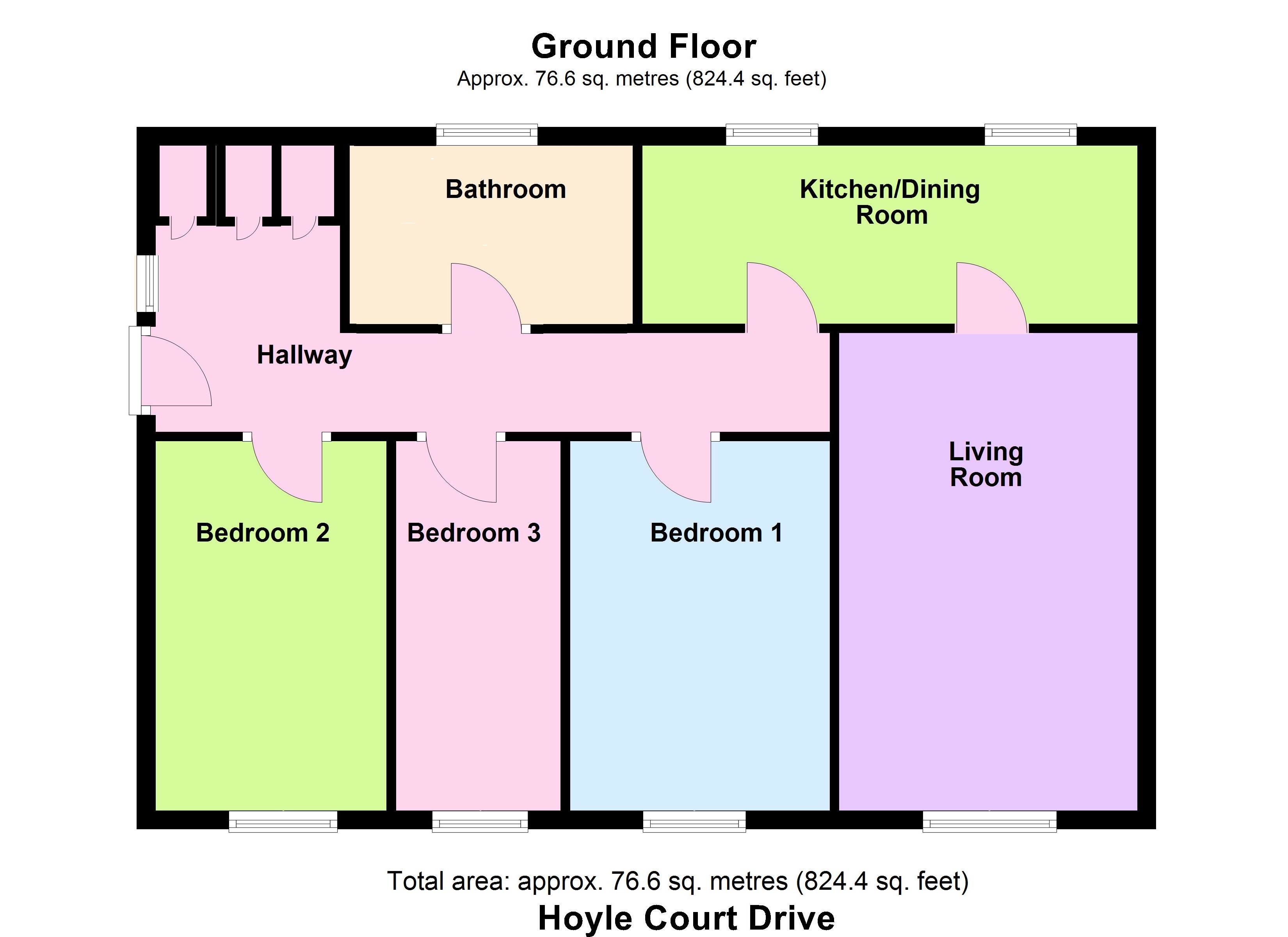 39, Hoyle Court Drive, Shipley floorplan